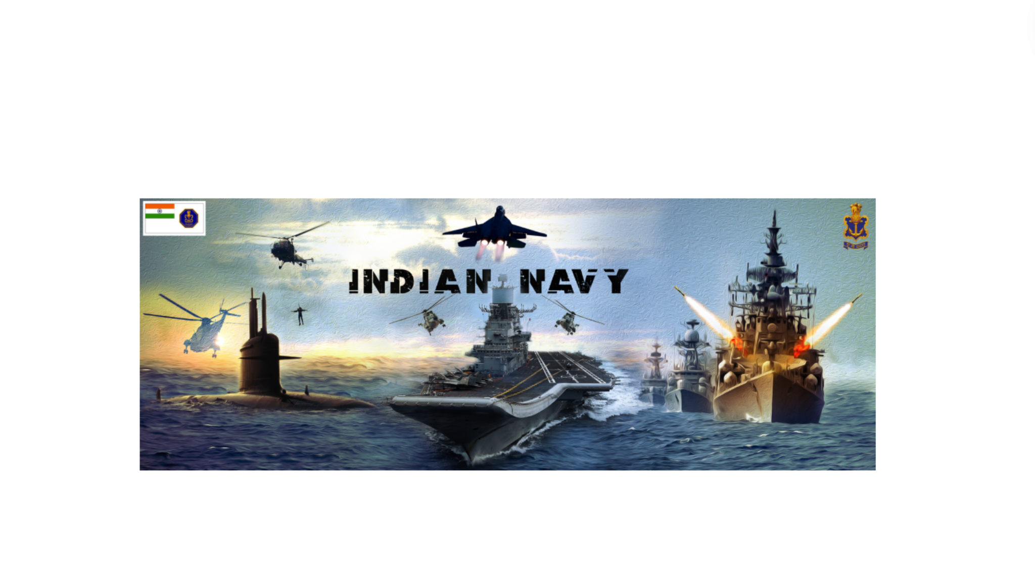 Indian Navy YouTube banner