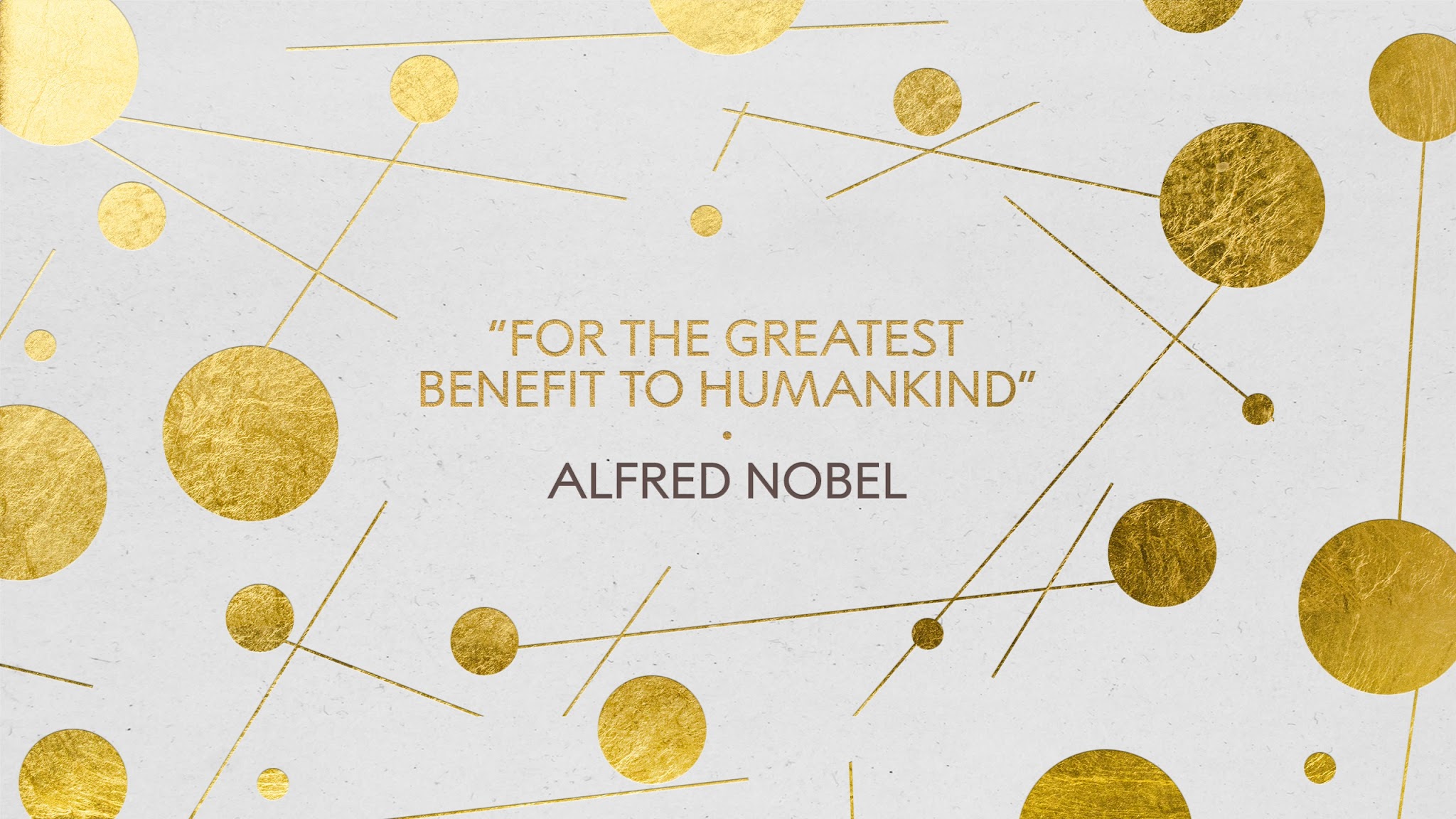 Nobel Prize YouTube banner