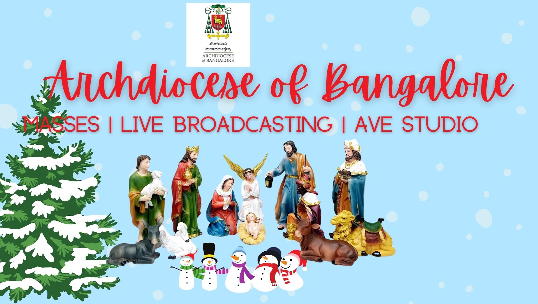 Bangalore Archdiocese YouTube banner