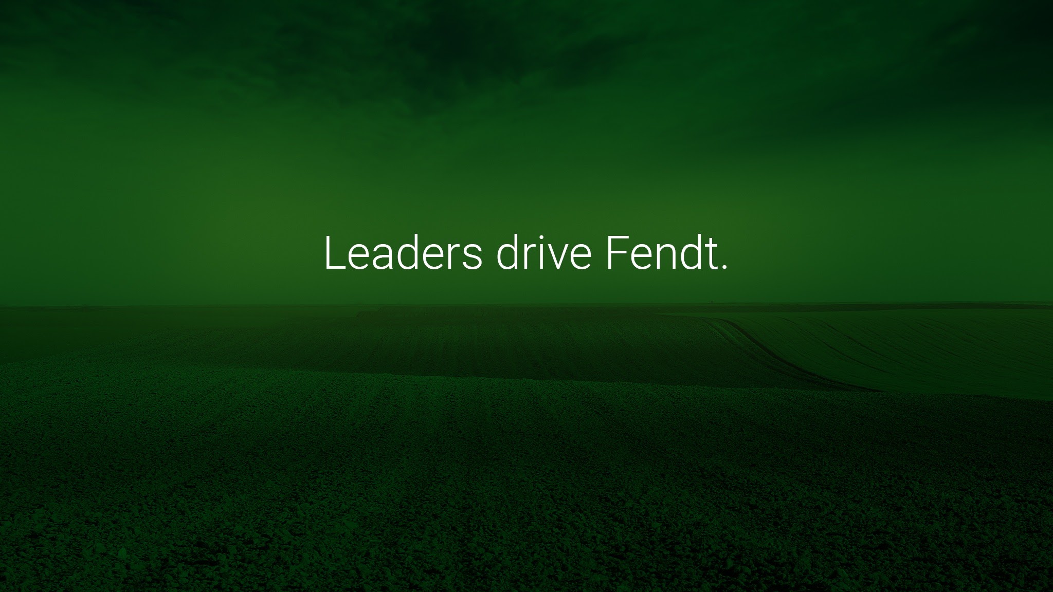 Fendt TV YouTube banner