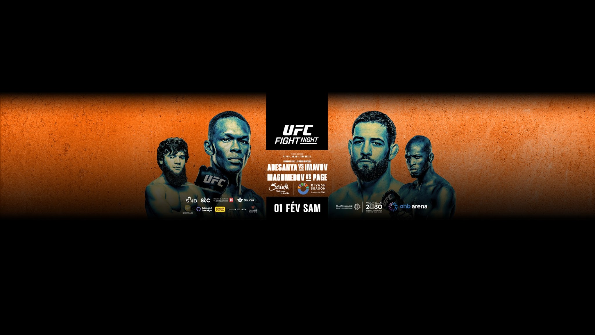 UFC Québec YouTube banner