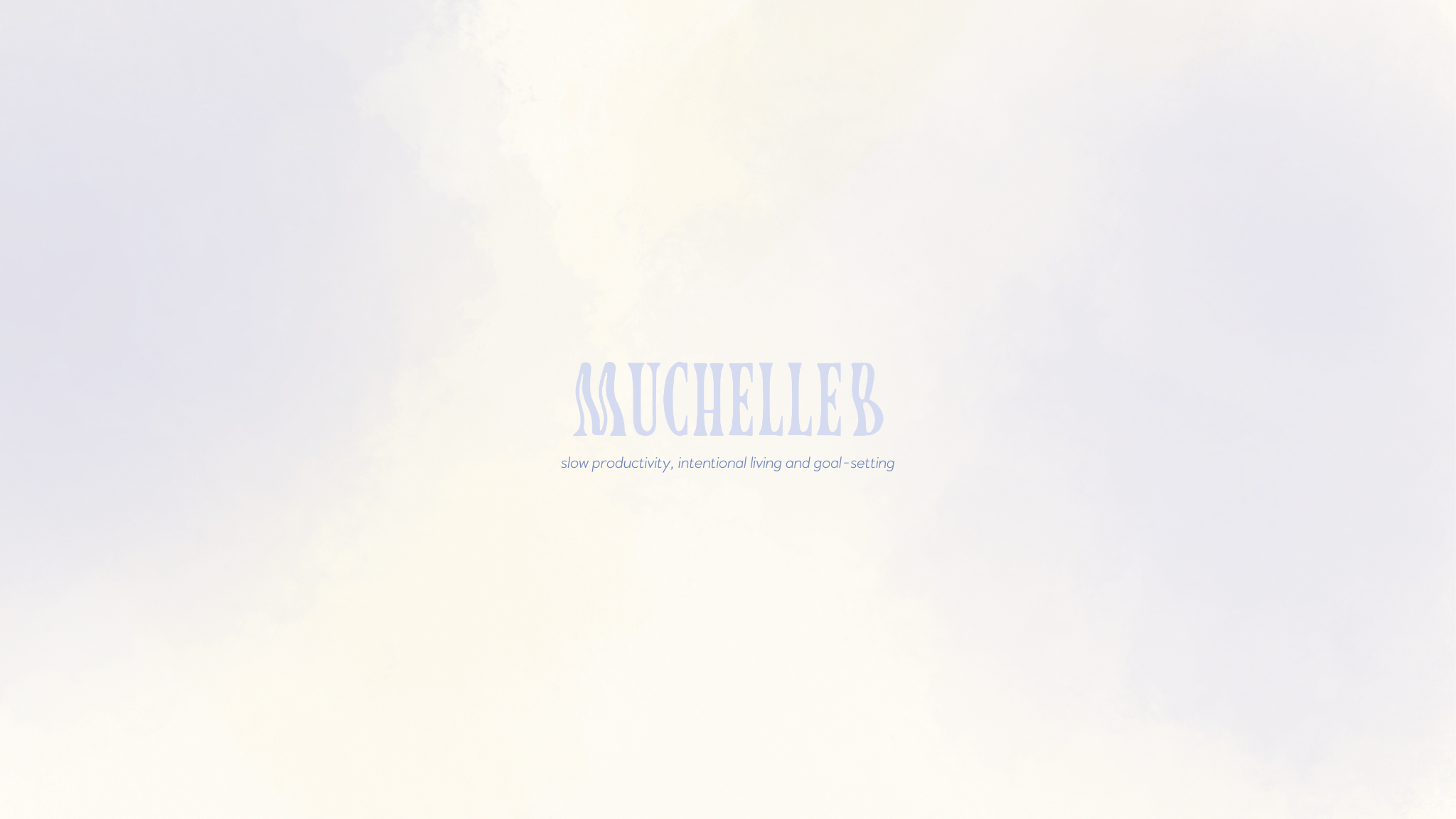 muchelleb YouTube banner