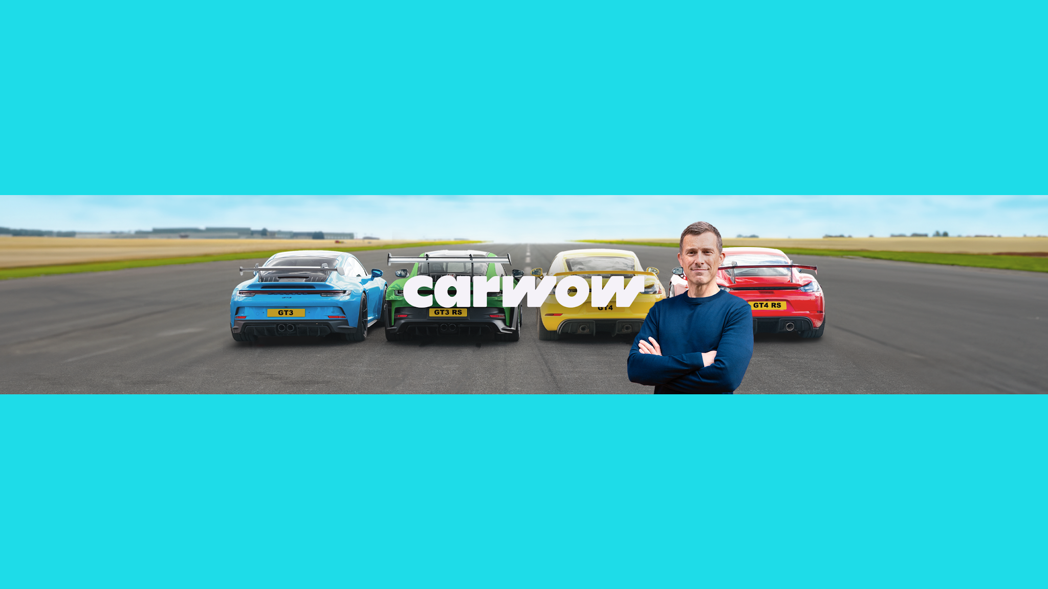 carwow Brasil YouTube banner