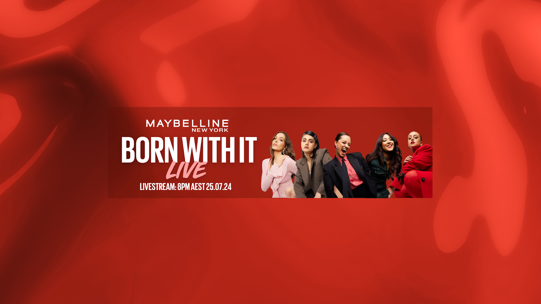 Maybelline New York Australia & NZ YouTube banner