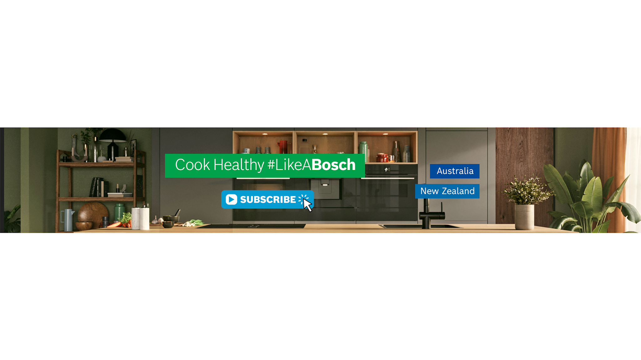 Bosch Home Australia and New Zealand YouTube banner