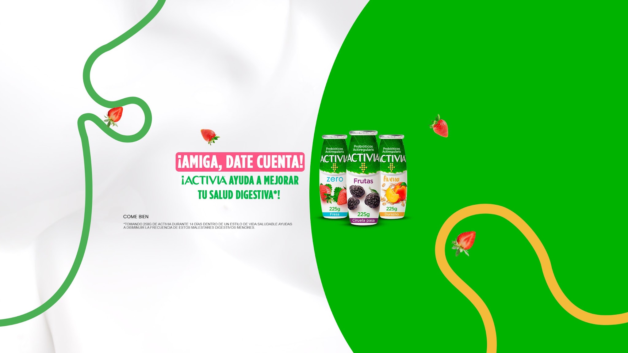 Activia Mexico YouTube banner