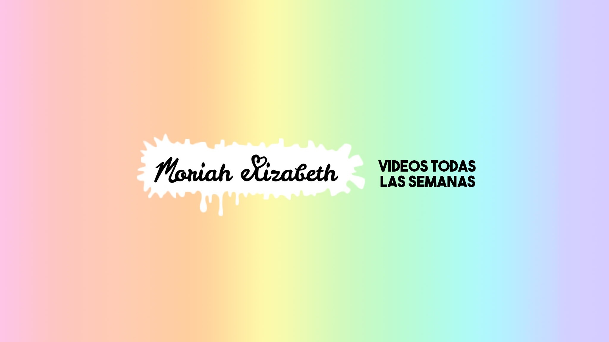 Moriah Elizabeth en Español YouTube banner