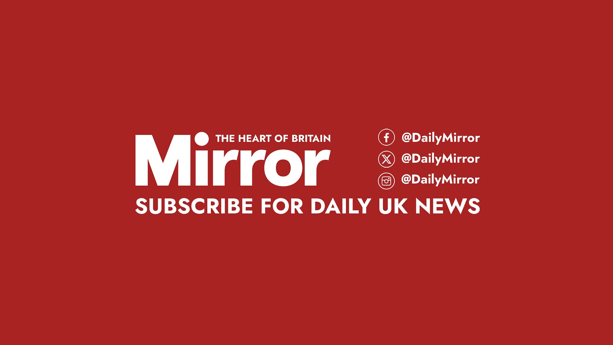 The Mirror YouTube banner