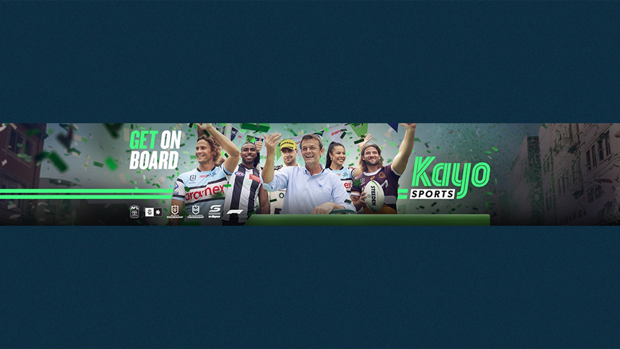 Kayo Sports YouTube banner