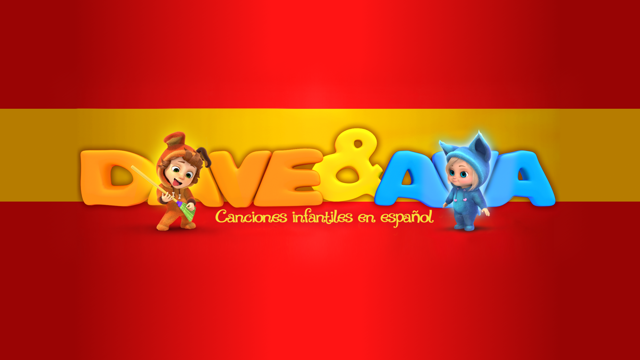 Dave and Ava - Canciones Infantiles YouTube banner