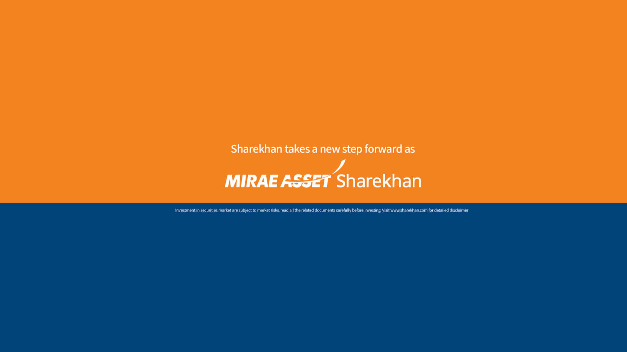 Mirae Asset Sharekhan YouTube banner