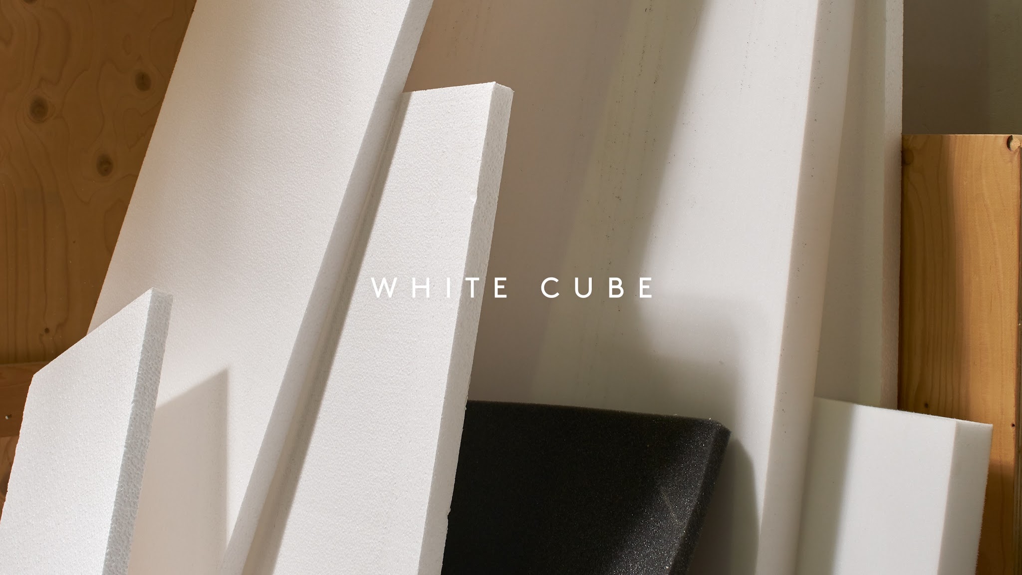 White Cube YouTube banner