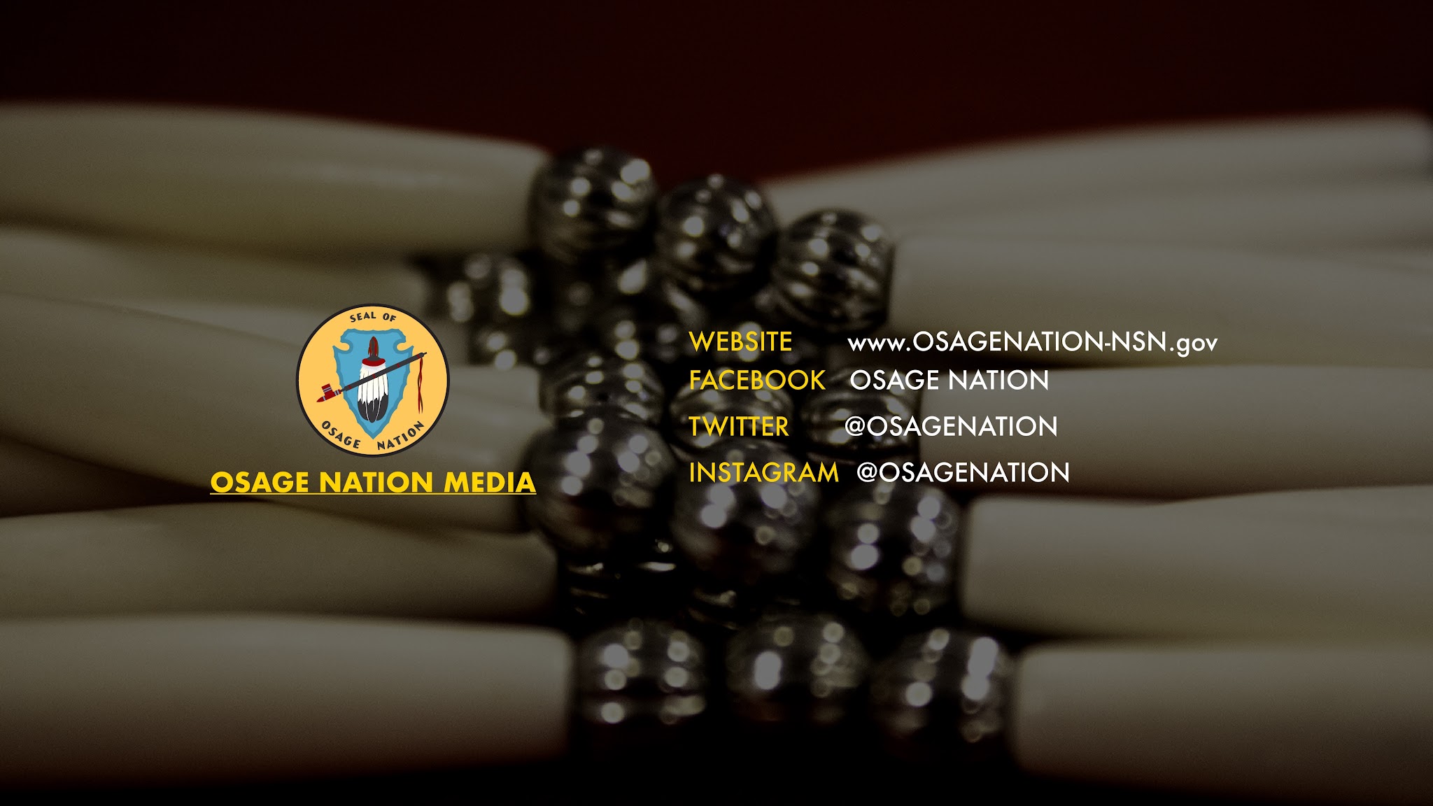 Osage Nation YouTube banner