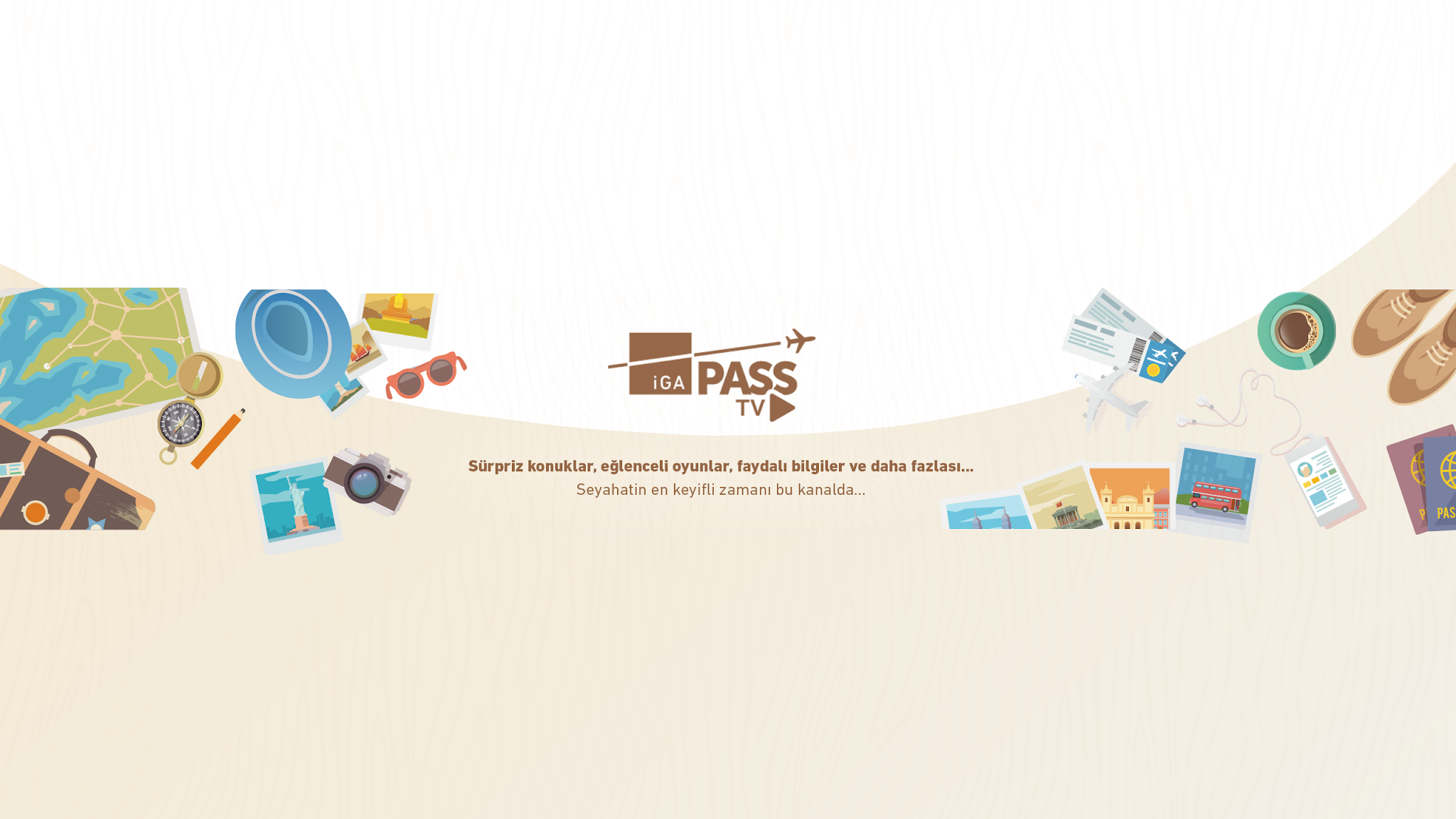 İGA Pass TV YouTube banner