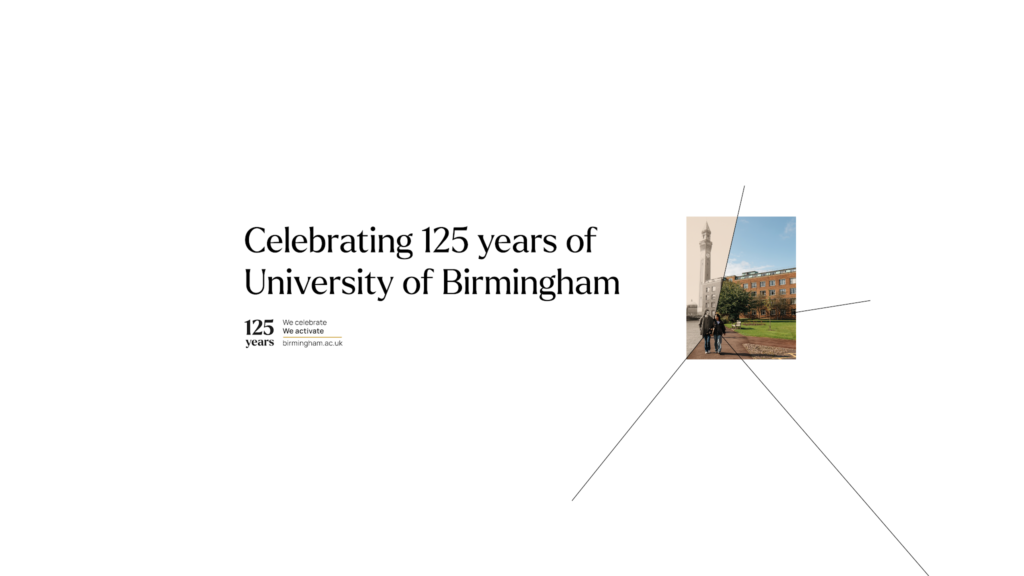 University of Birmingham YouTube banner