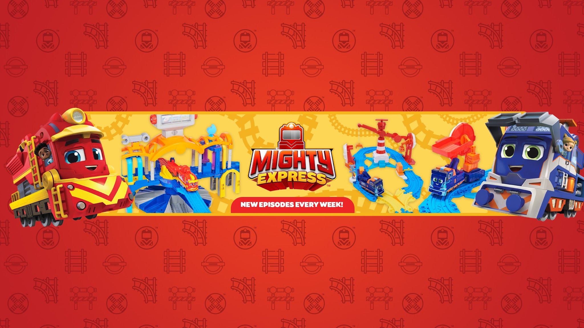 Mighty Express YouTube banner