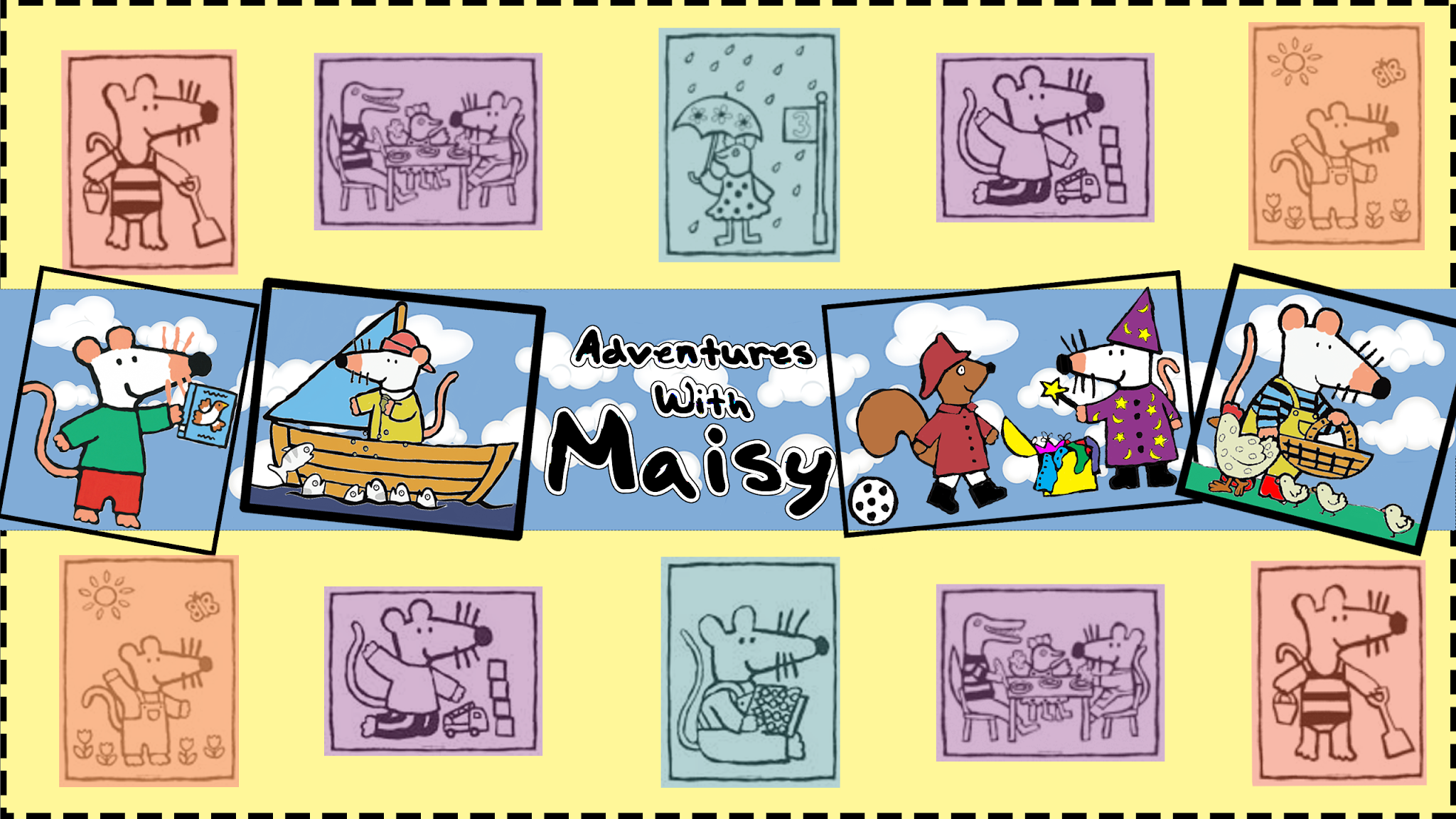 Maisy Mouse Official YouTube banner