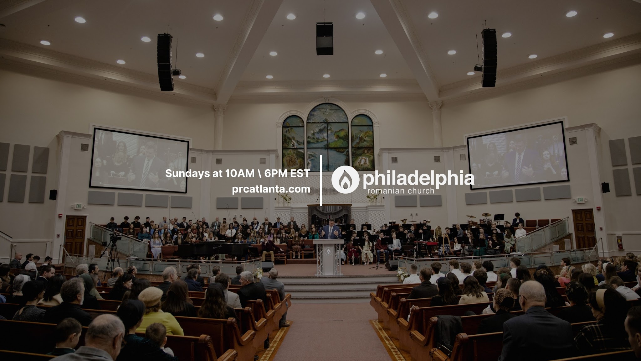 Philadelphia Romanian Church of Atlanta YouTube banner