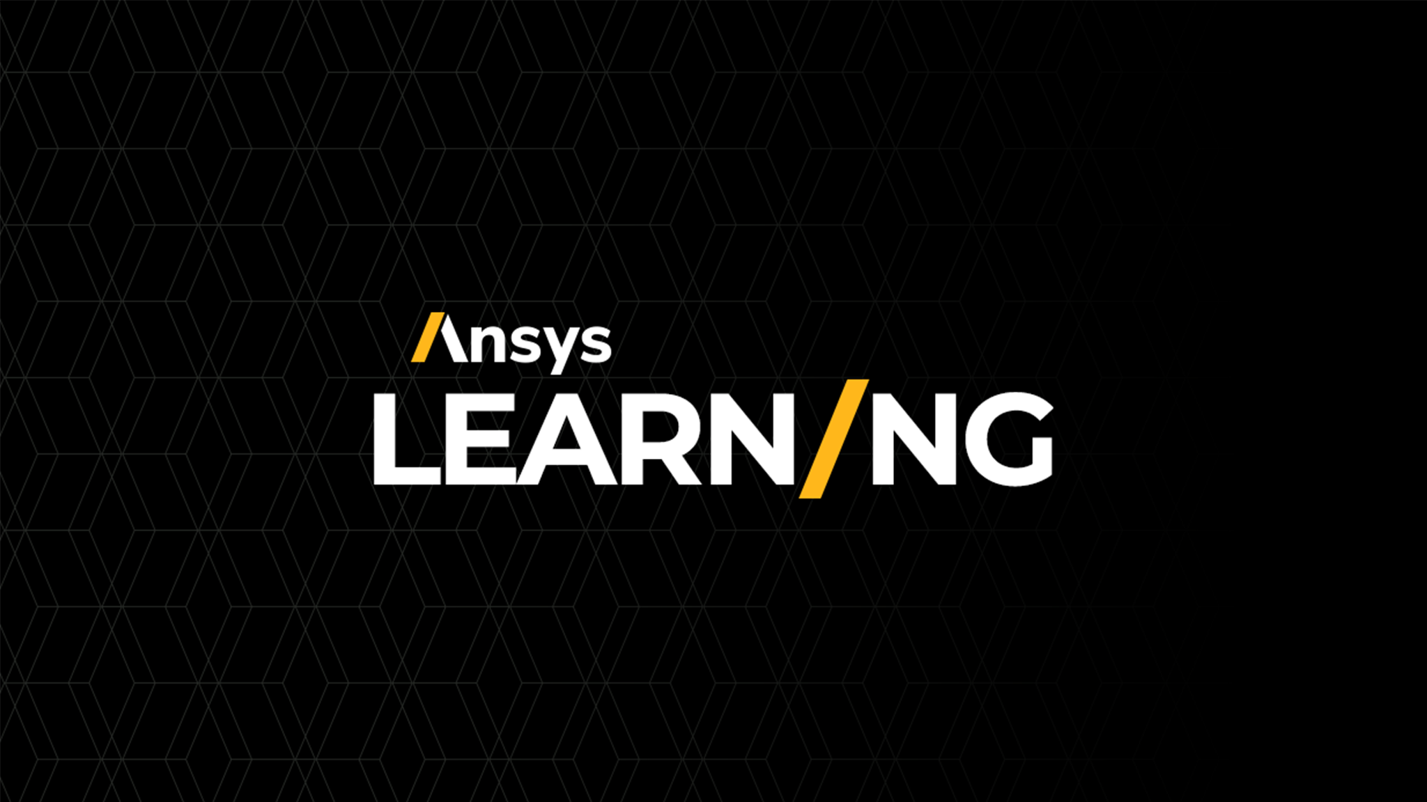 Ansys Learning YouTube banner