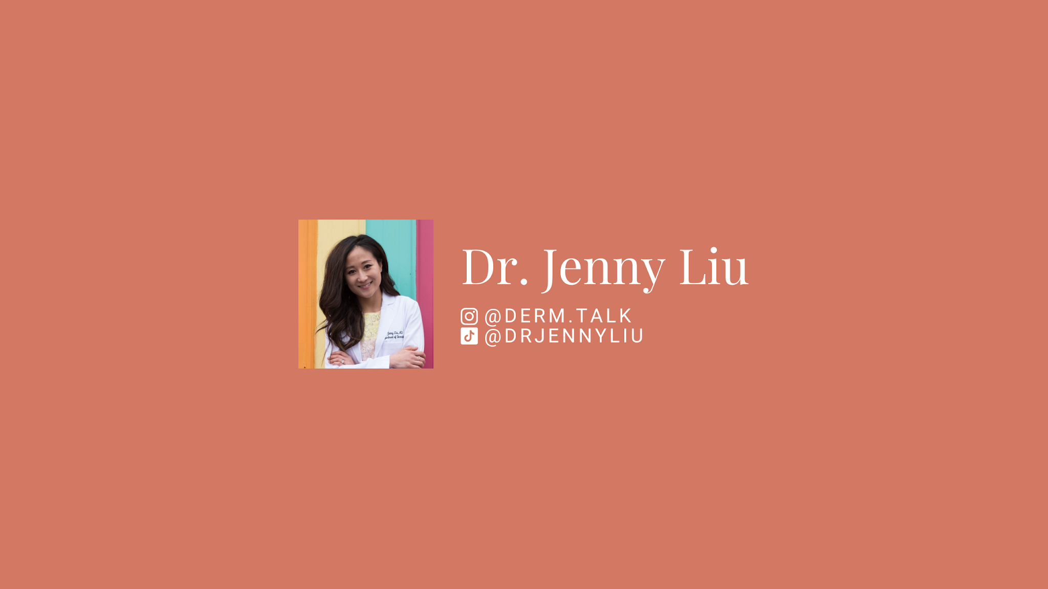 Dr. Jenny Liu YouTube banner