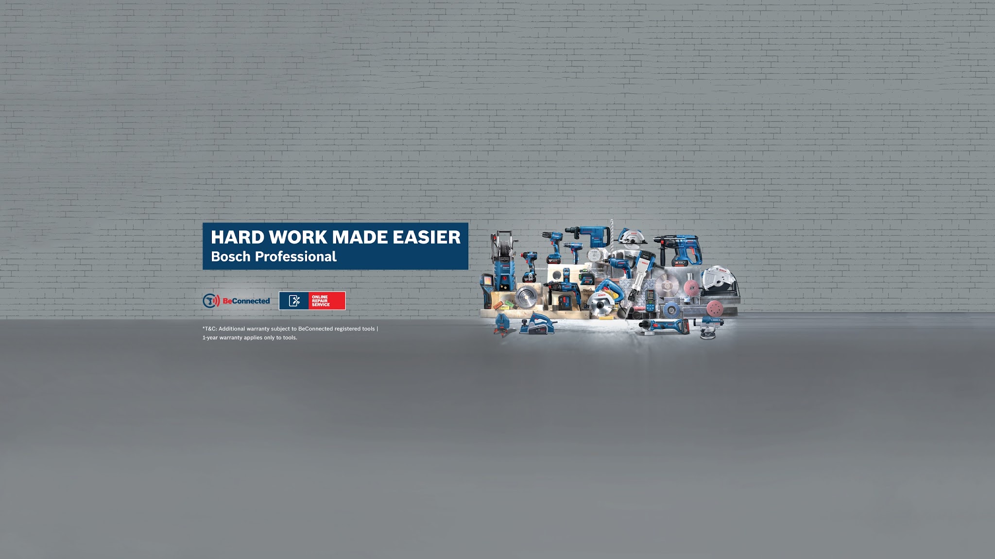 Bosch Professional India YouTube banner