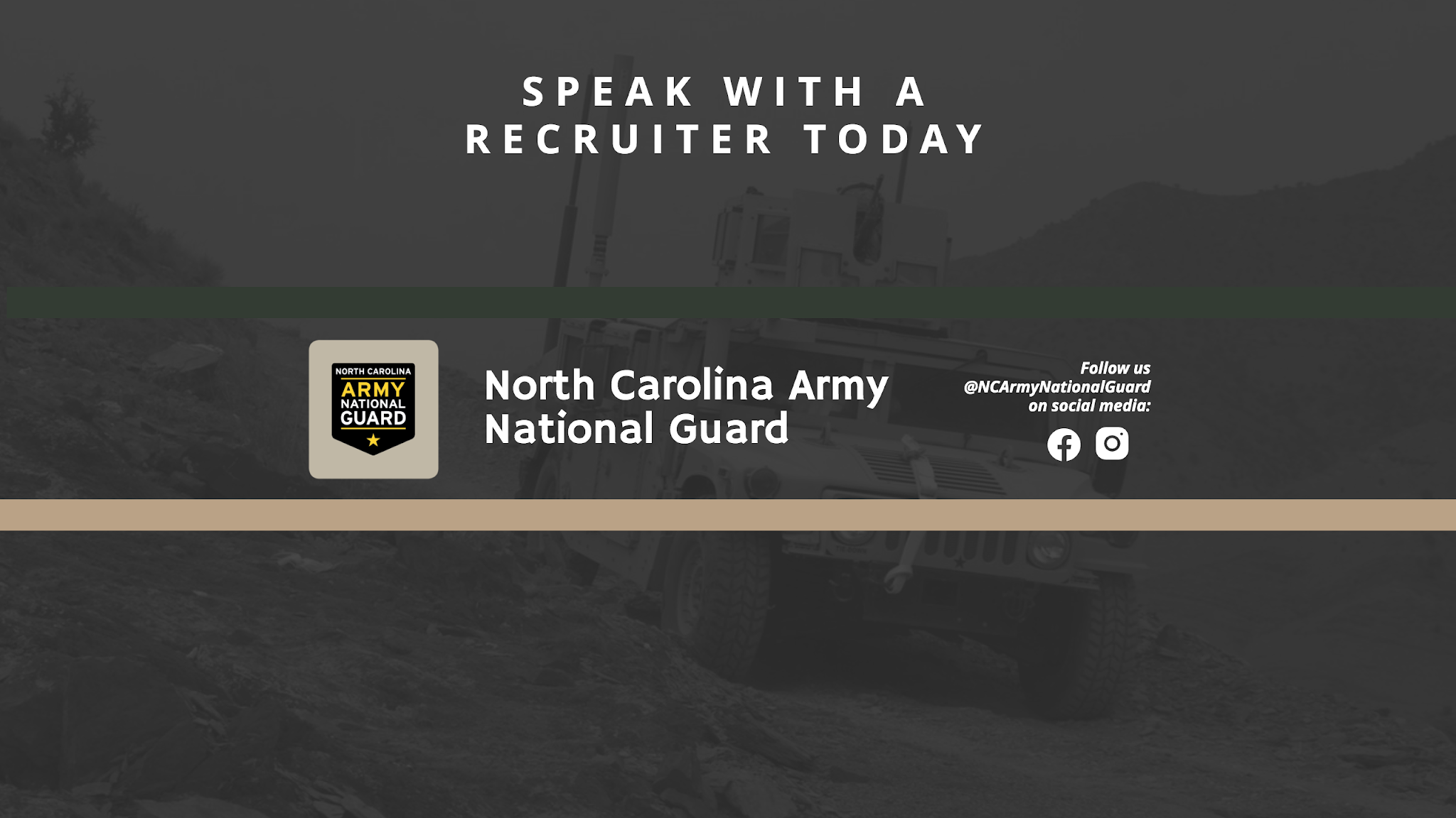 North Carolina Army National Guard YouTube banner