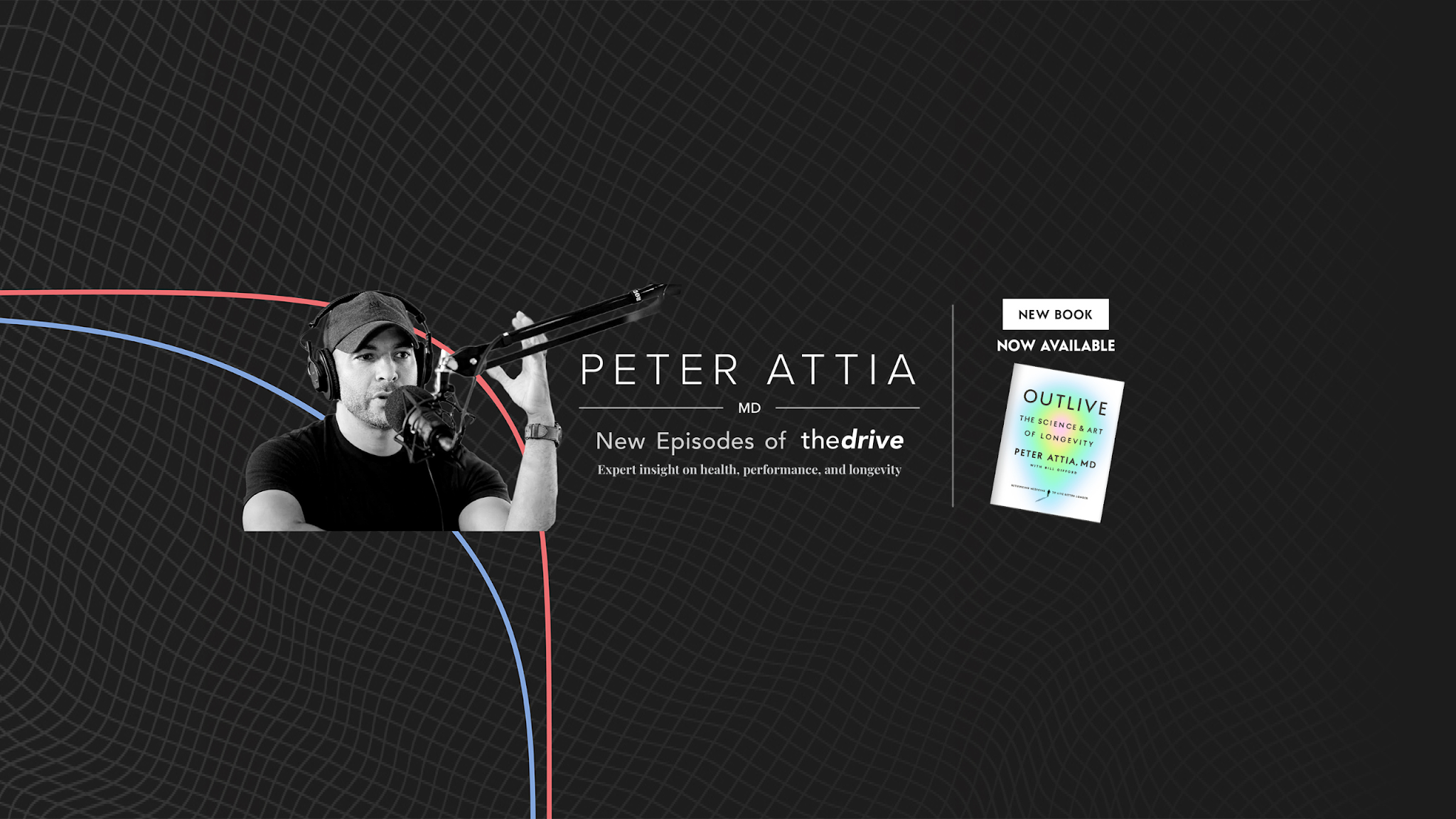 Peter Attia MD YouTube banner