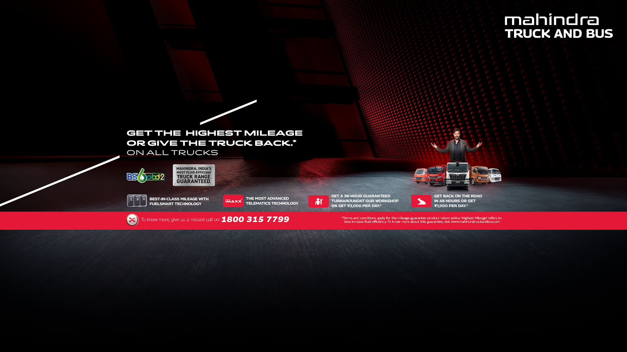 Mahindra Truck and Bus YouTube banner