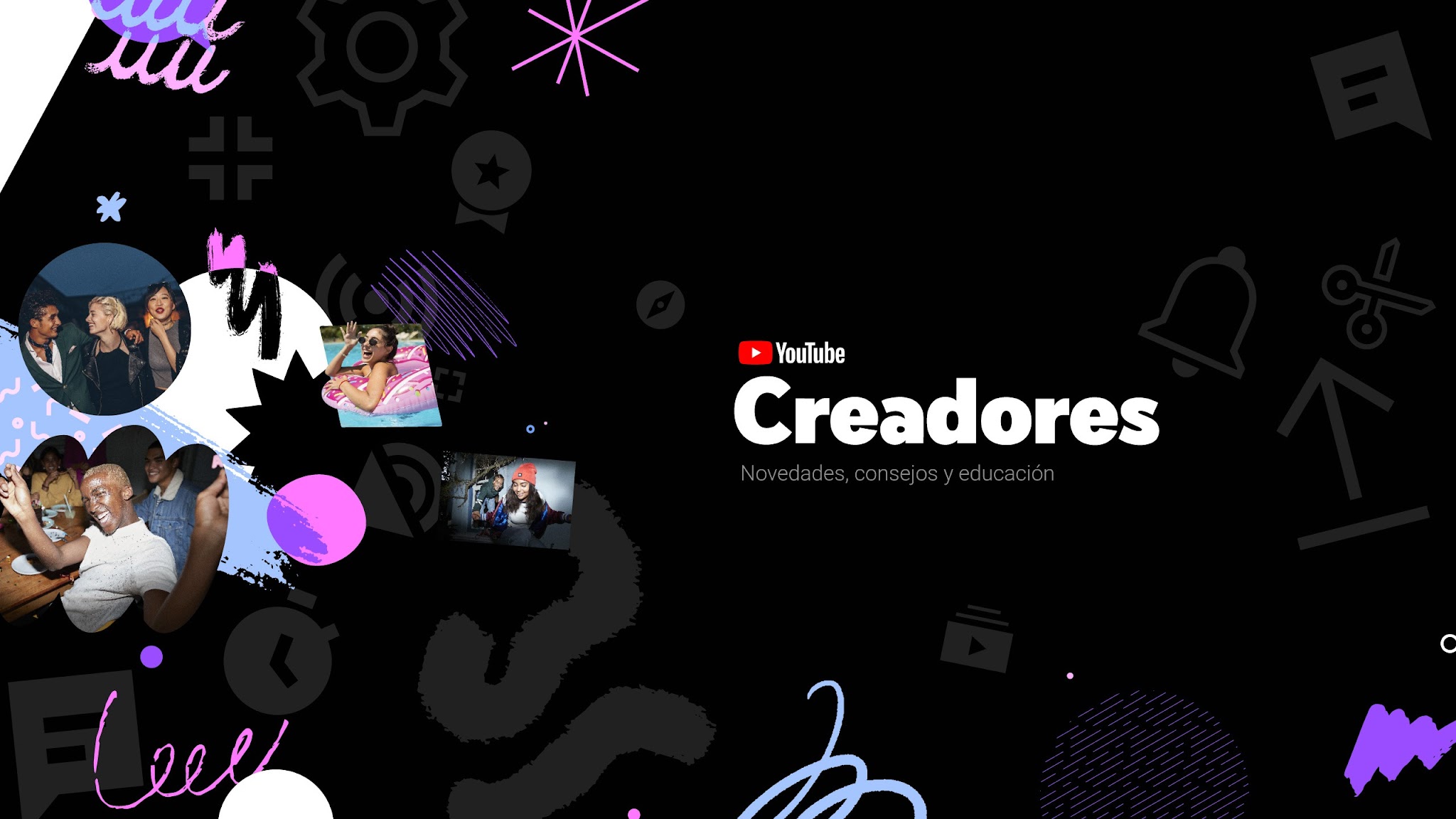 YouTube Creadores YouTube banner