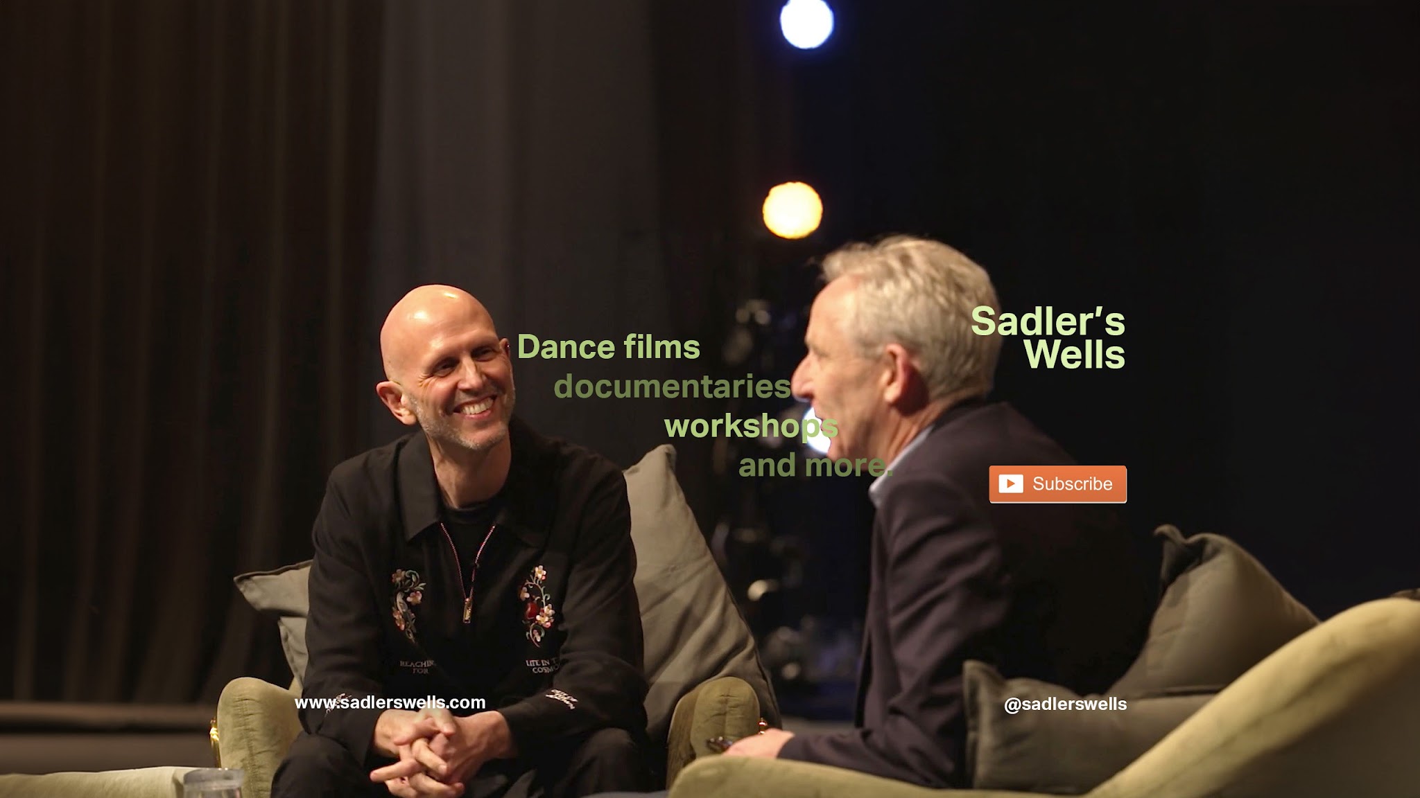 Sadler's Wells YouTube banner