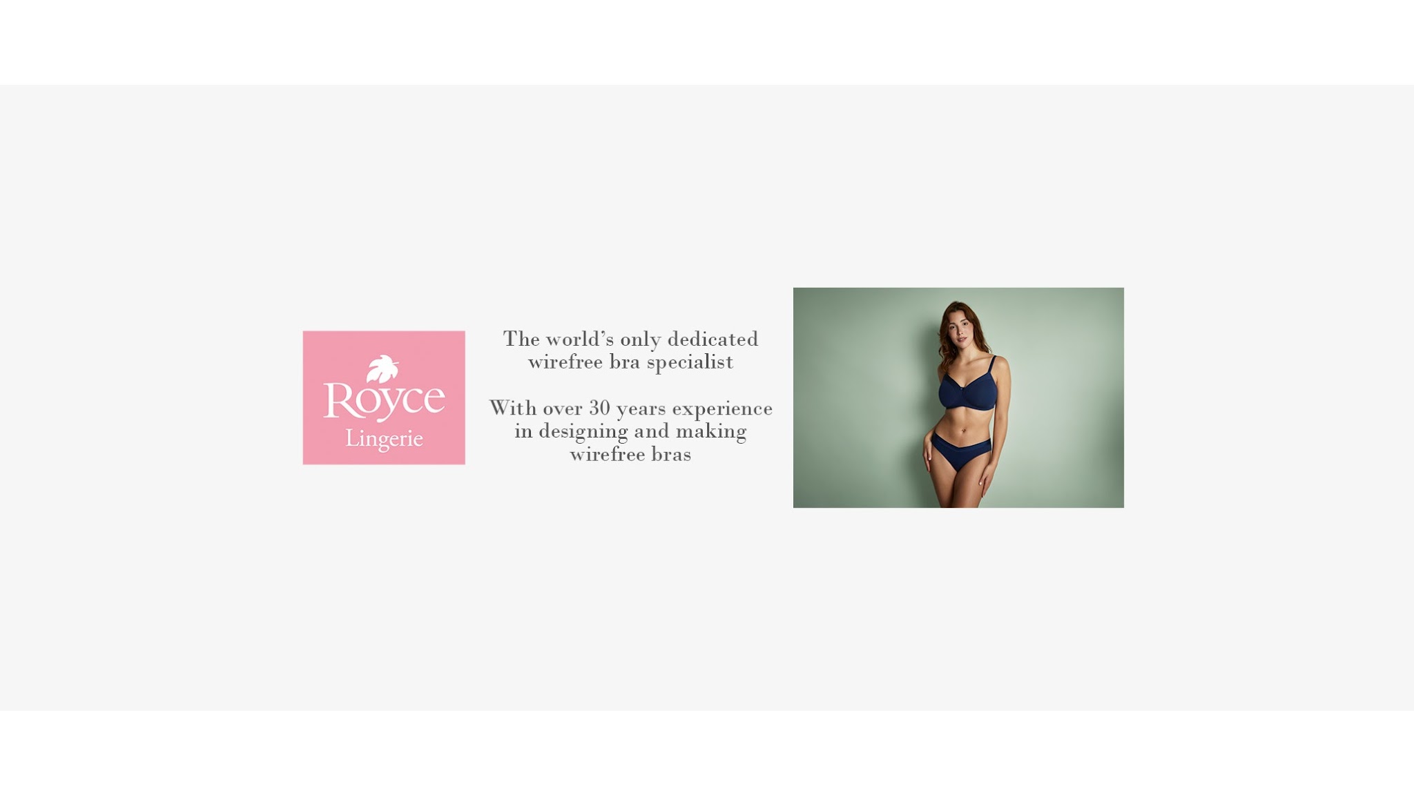 Royce Lingerie YouTube banner