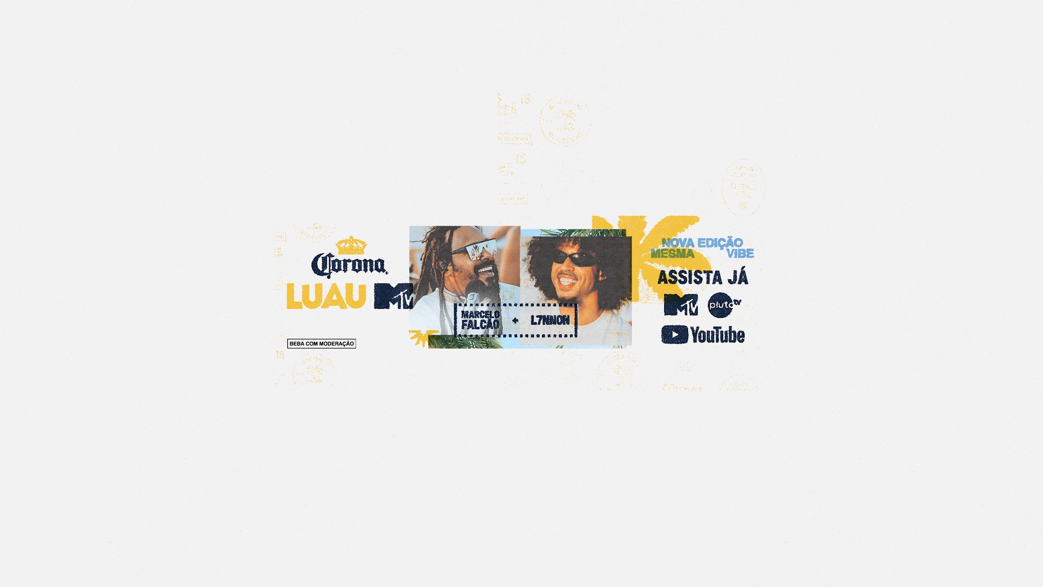 Corona Brasil YouTube banner