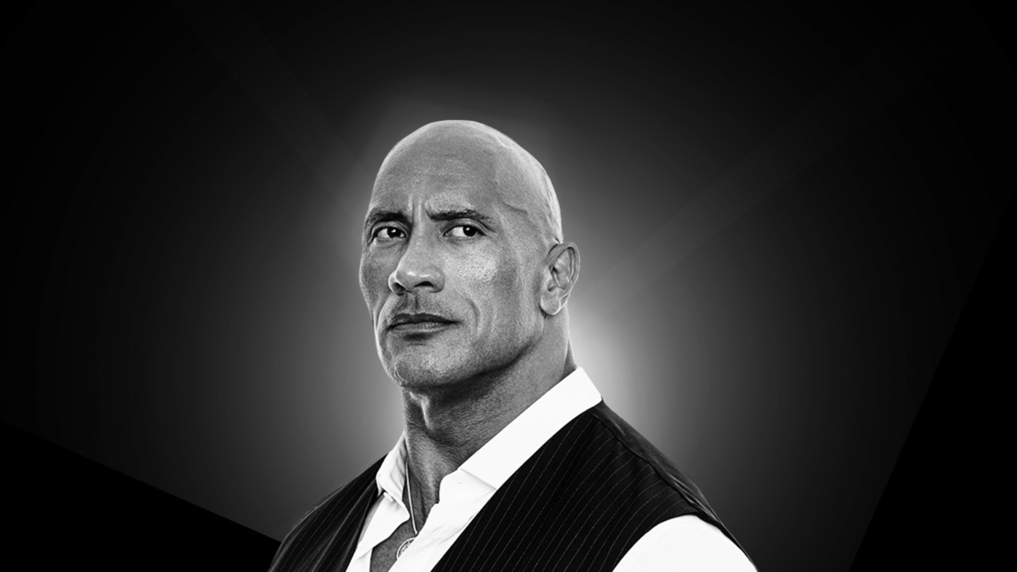 The Rock YouTube banner