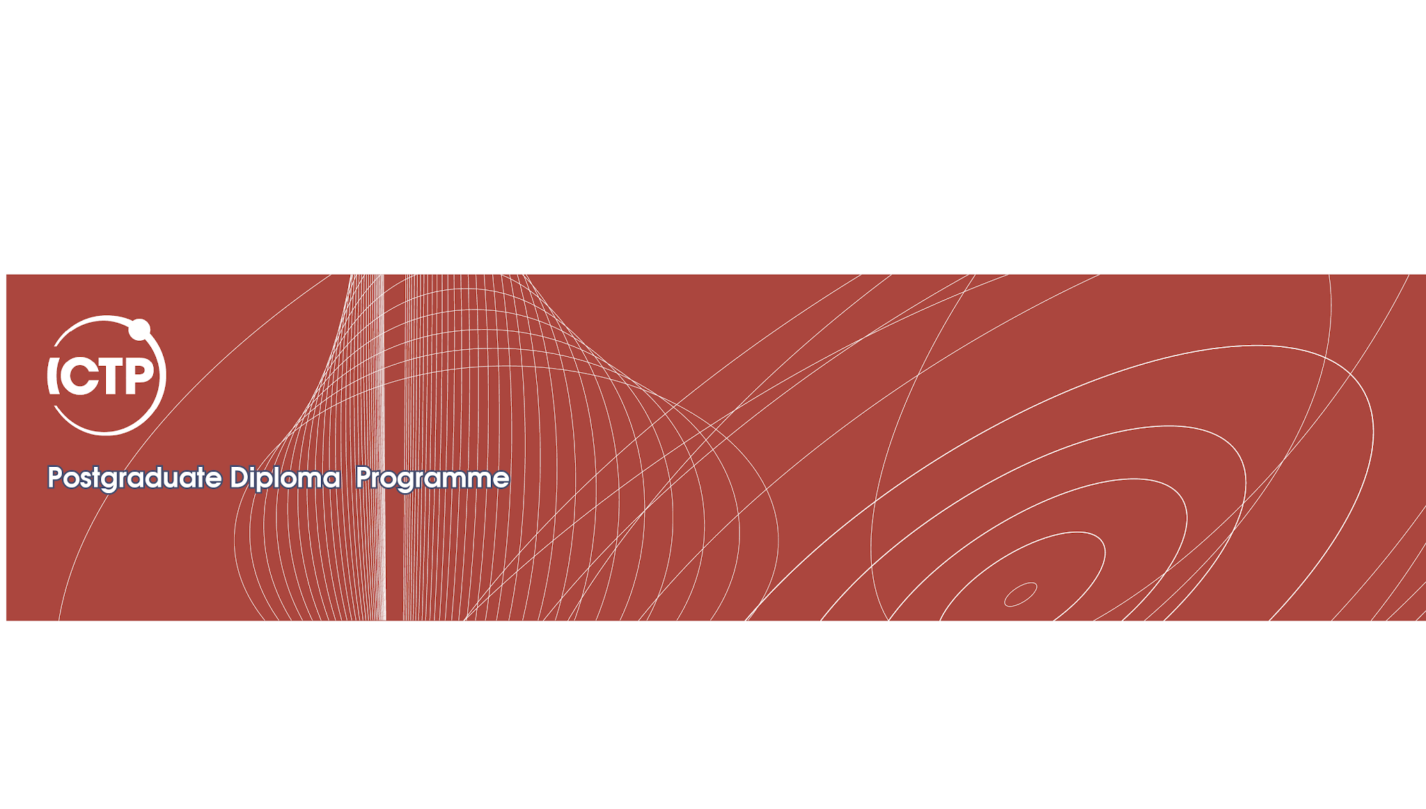 ICTP Postgraduate Diploma Programme YouTube banner