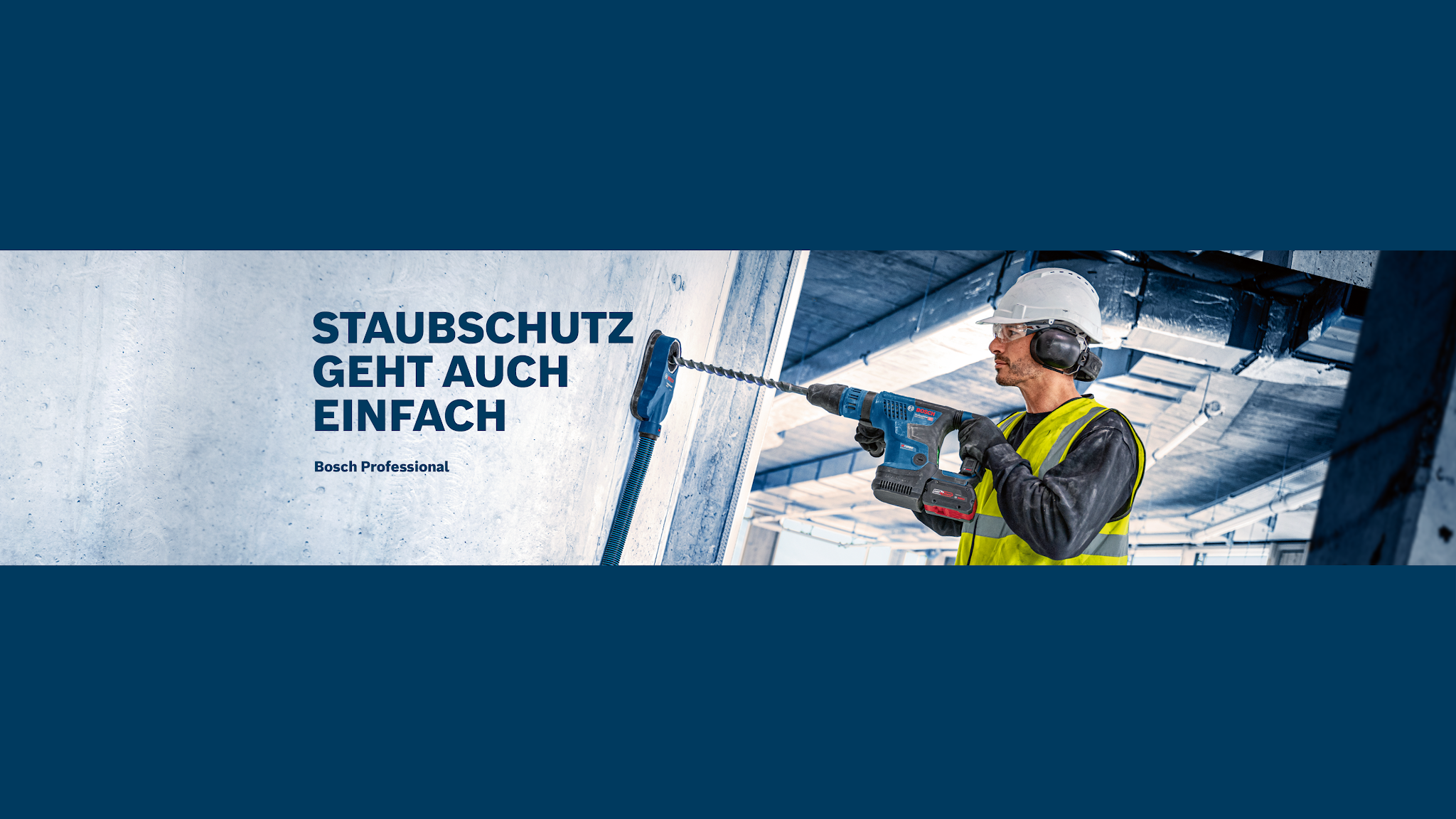 Bosch Profi-Elektrowerkzeuge und Zubehör YouTube banner