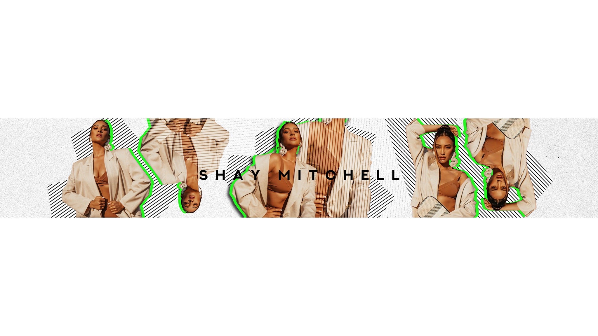 Shay Mitchell YouTube banner