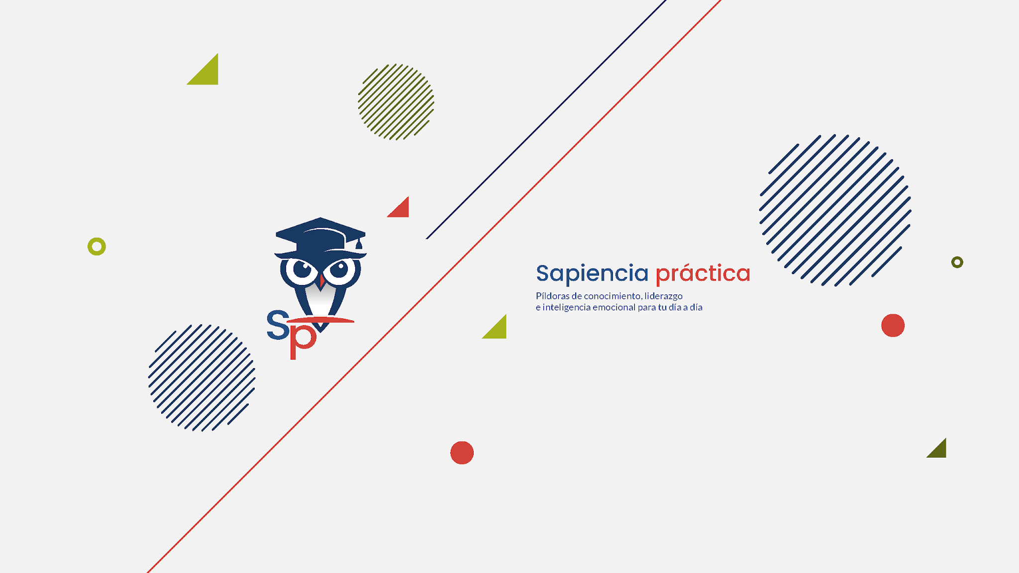 Sapiencia práctica YouTube banner