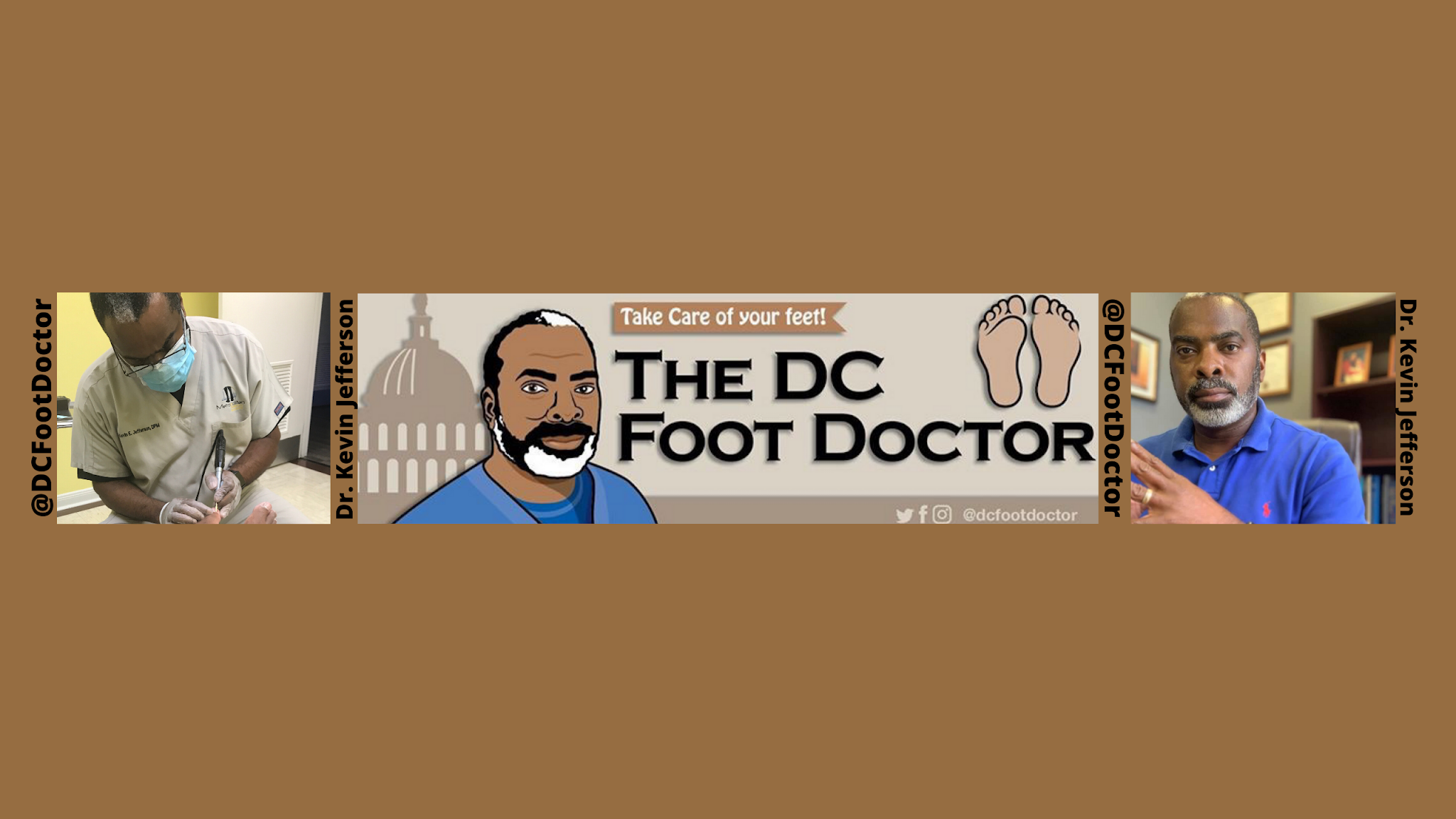 DC Foot Doctor YouTube banner