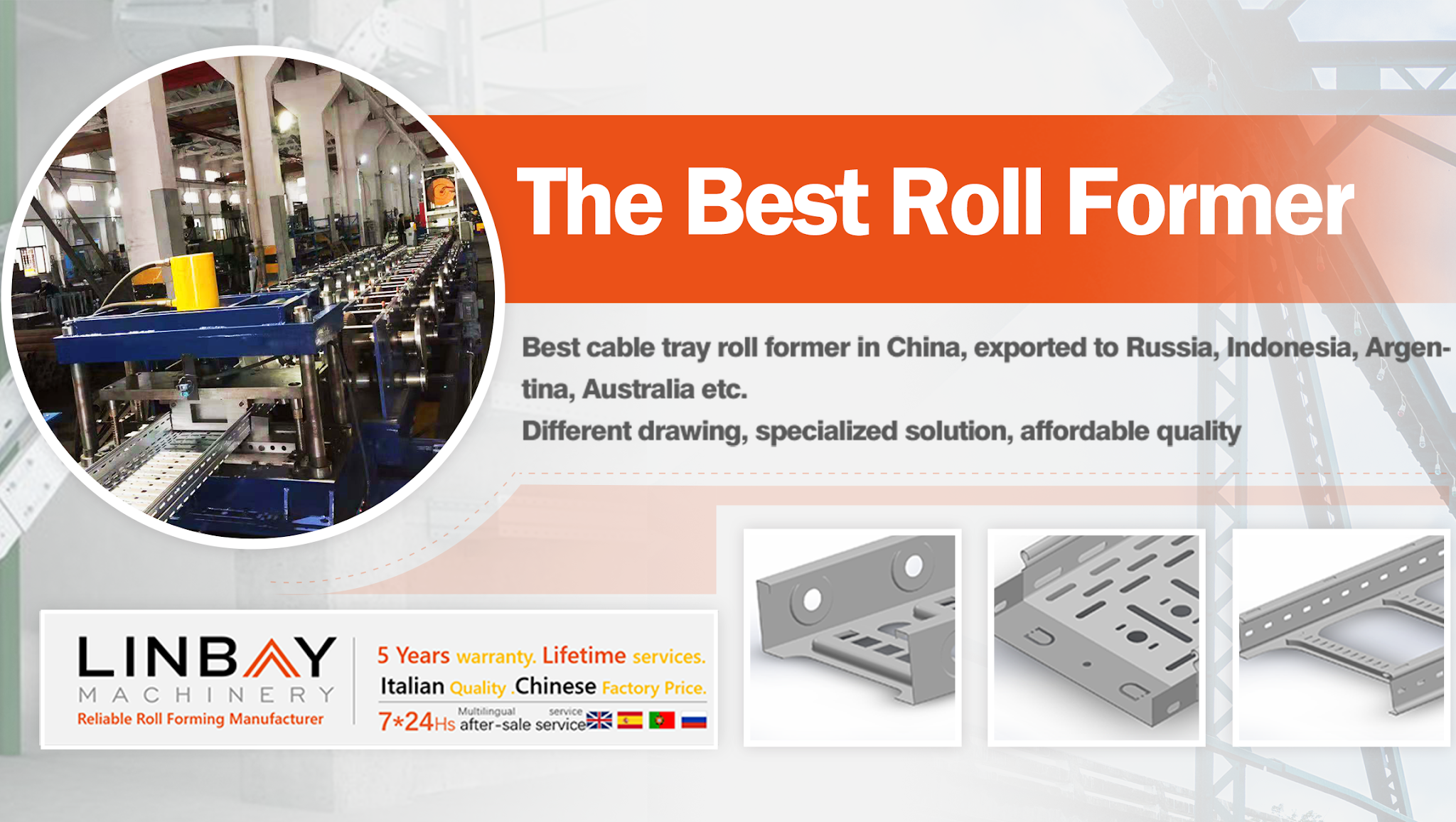 Linbay Roll Forming Machine Manufacturer YouTube banner