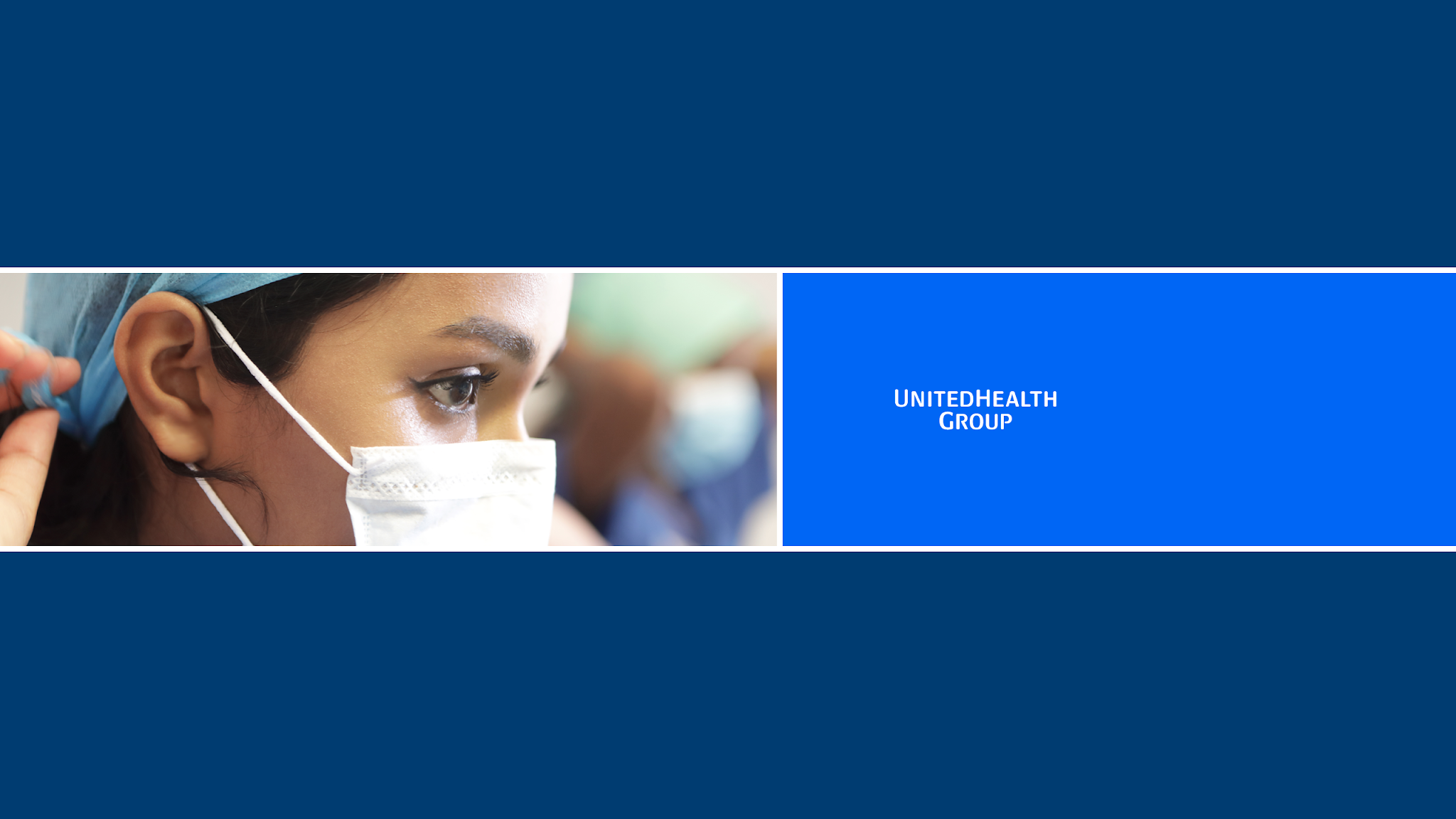 UnitedHealth Group YouTube banner