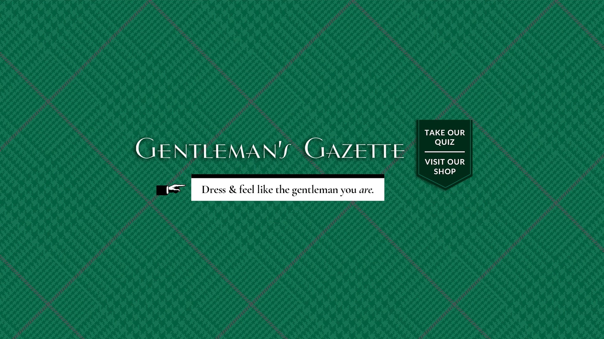 Gentleman's Gazette YouTube banner