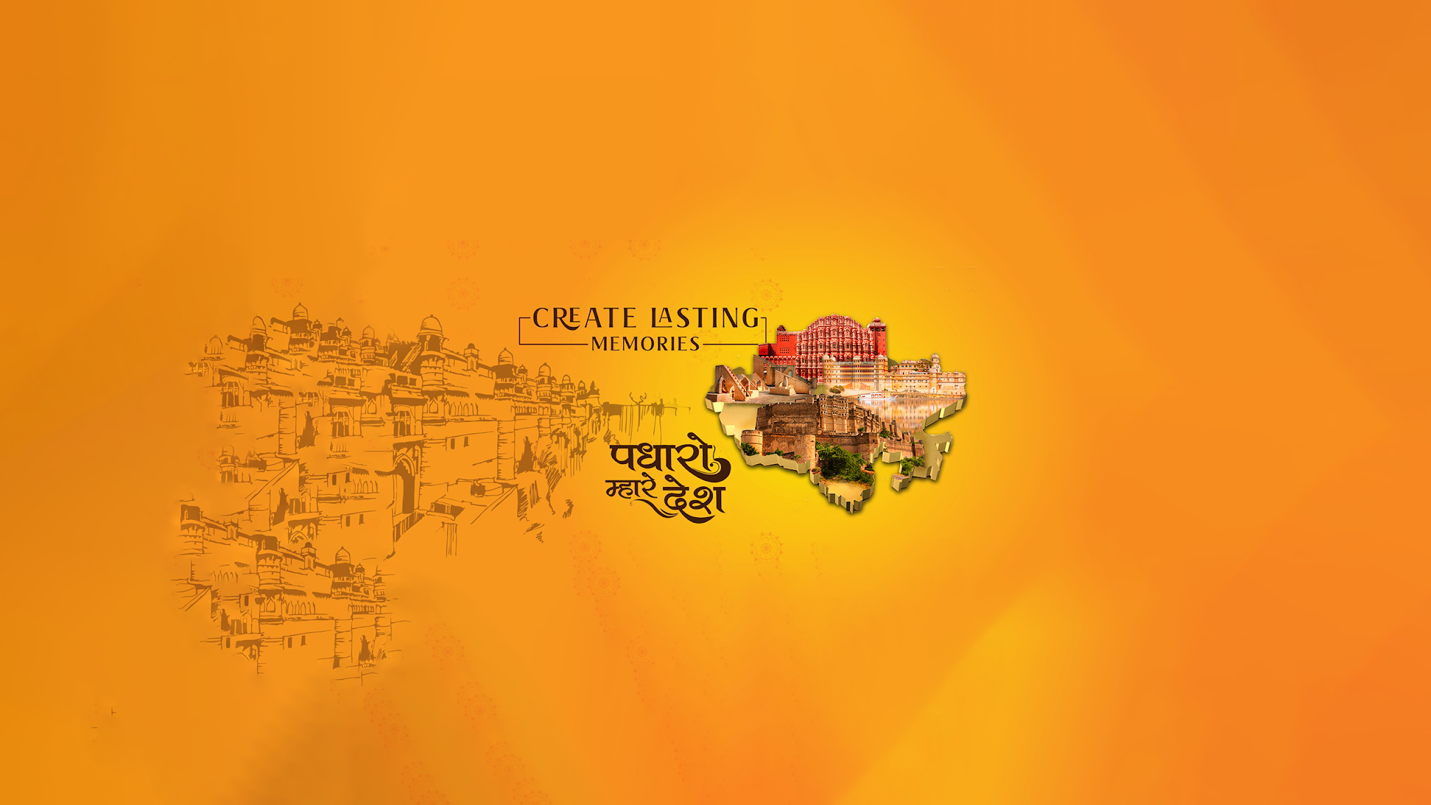 Rajasthan Tourism YouTube banner