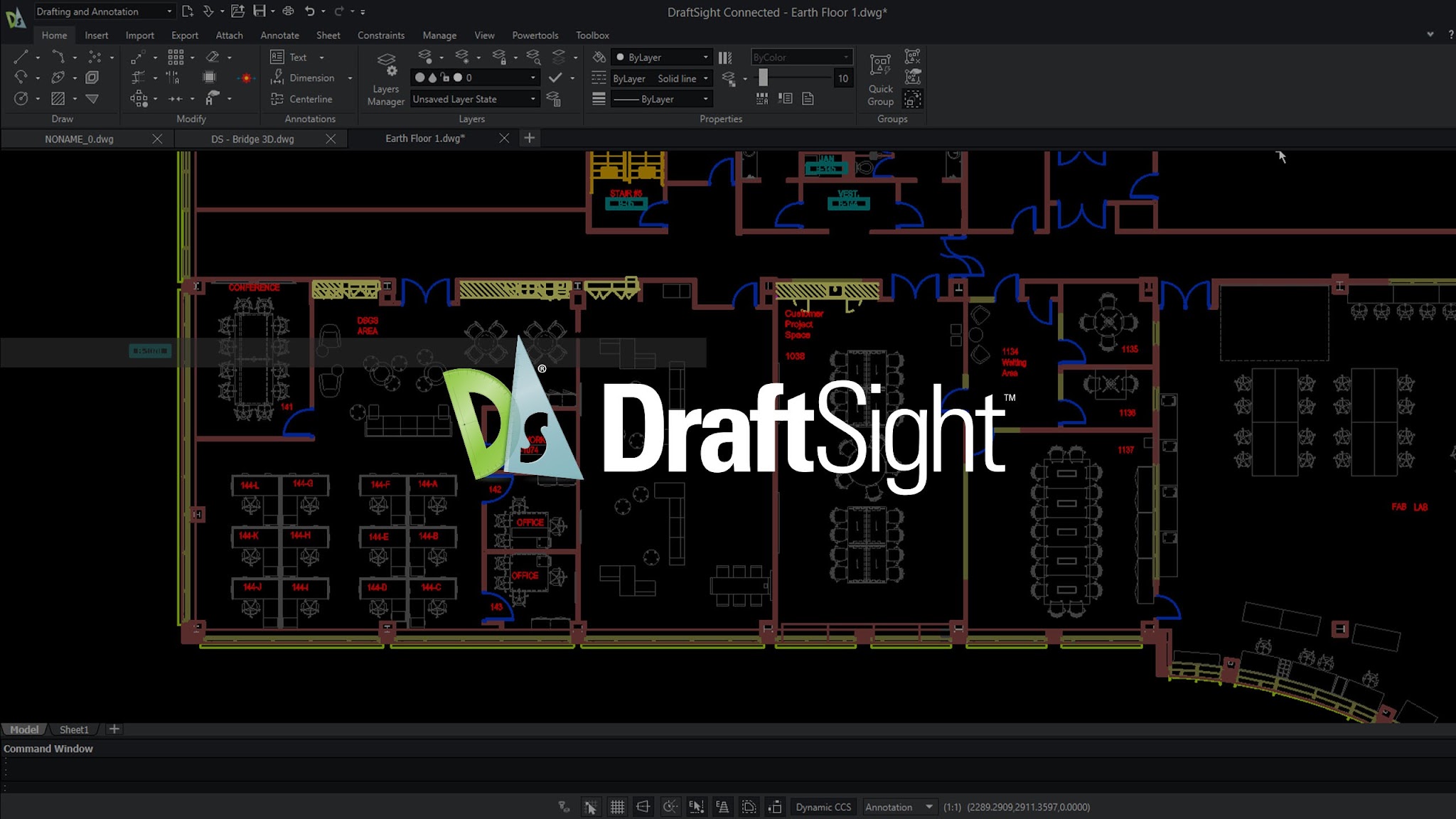 DraftSight YouTube banner