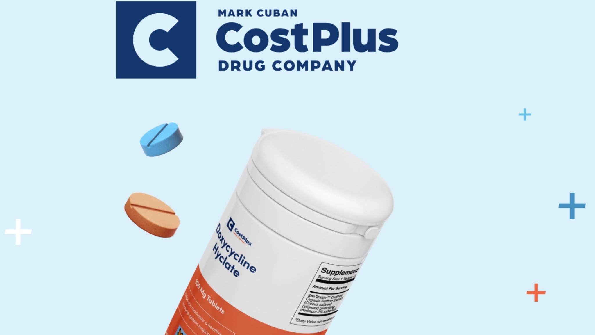 Mark Cuban Cost Plus Drug Company YouTube banner