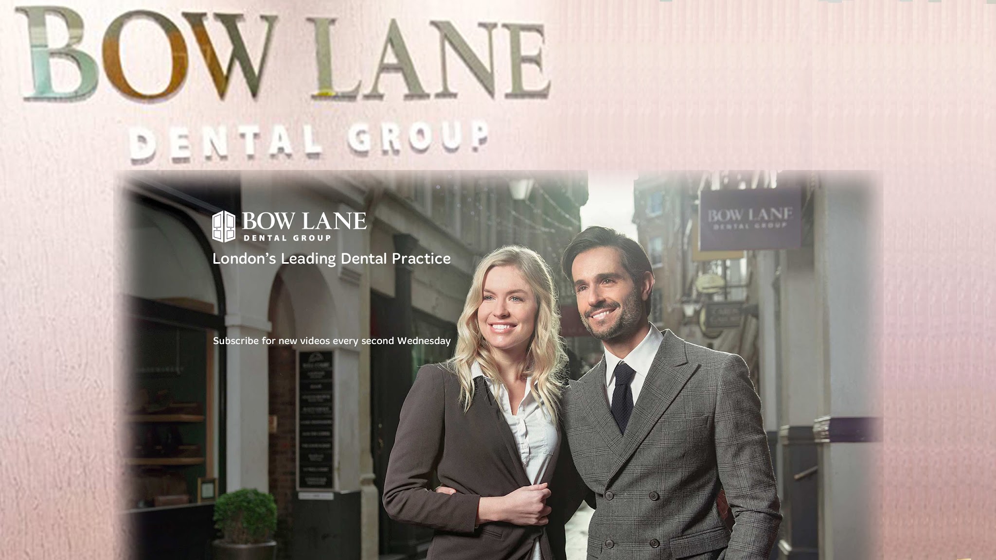 Bow Lane Dental Group YouTube banner