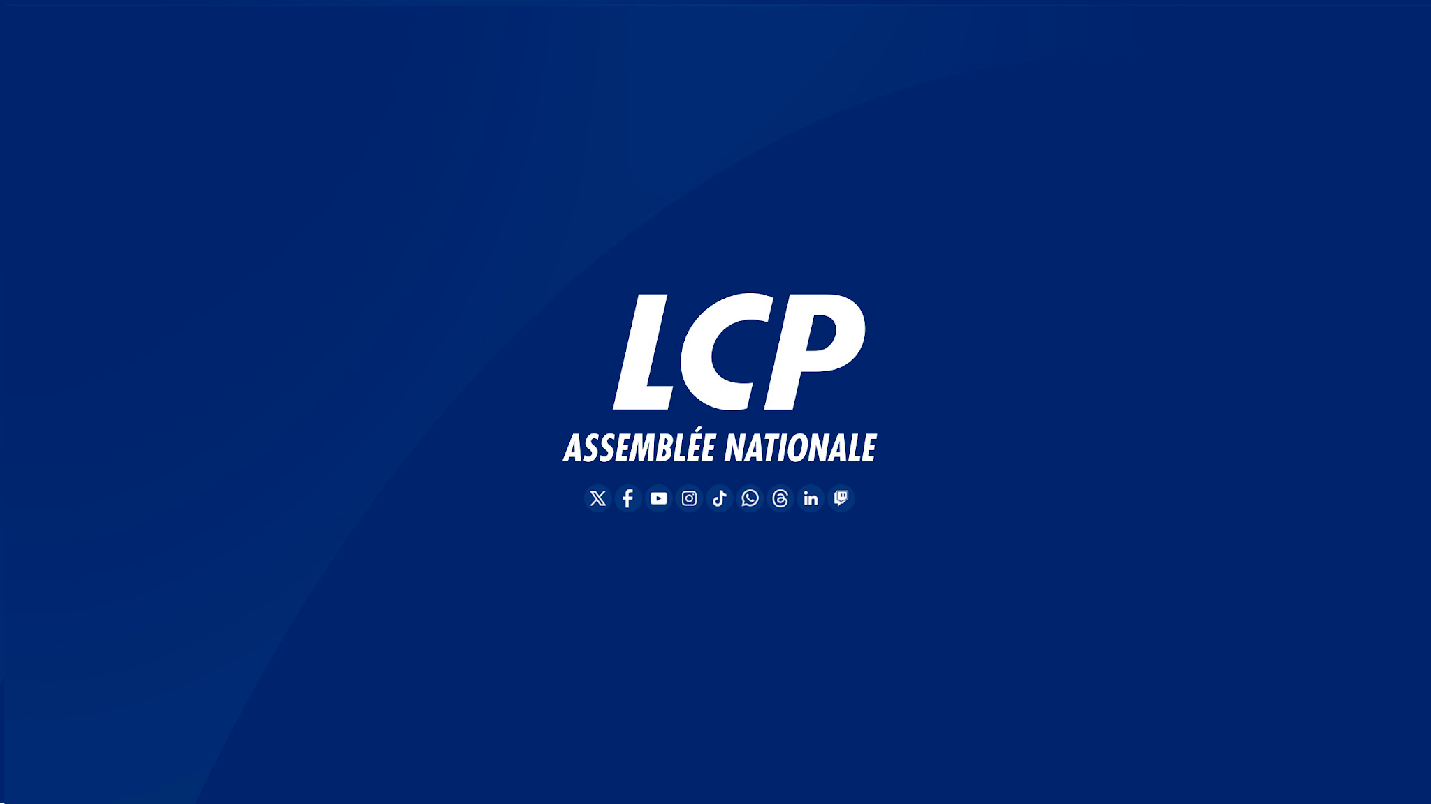 LCP - Assemblée nationale YouTube banner