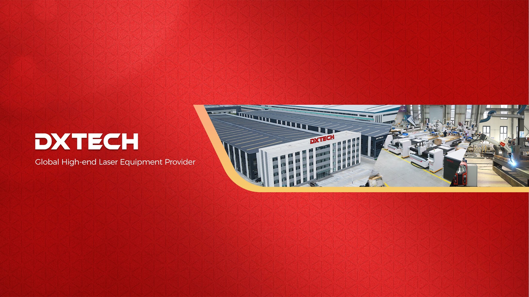 DXTECH LASER YouTube banner