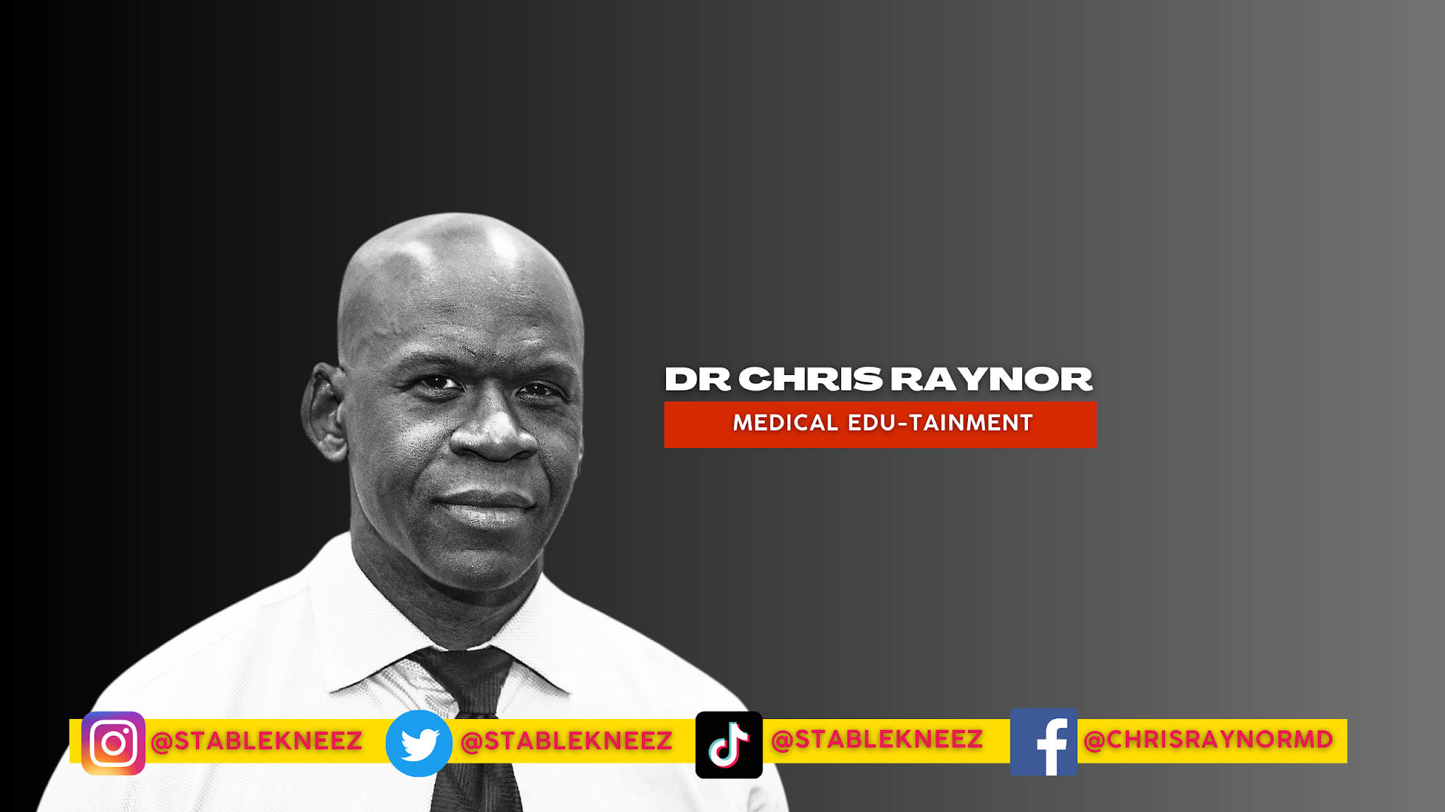 Dr. Chris Raynor | Not Your Everyday Ortho YouTube banner