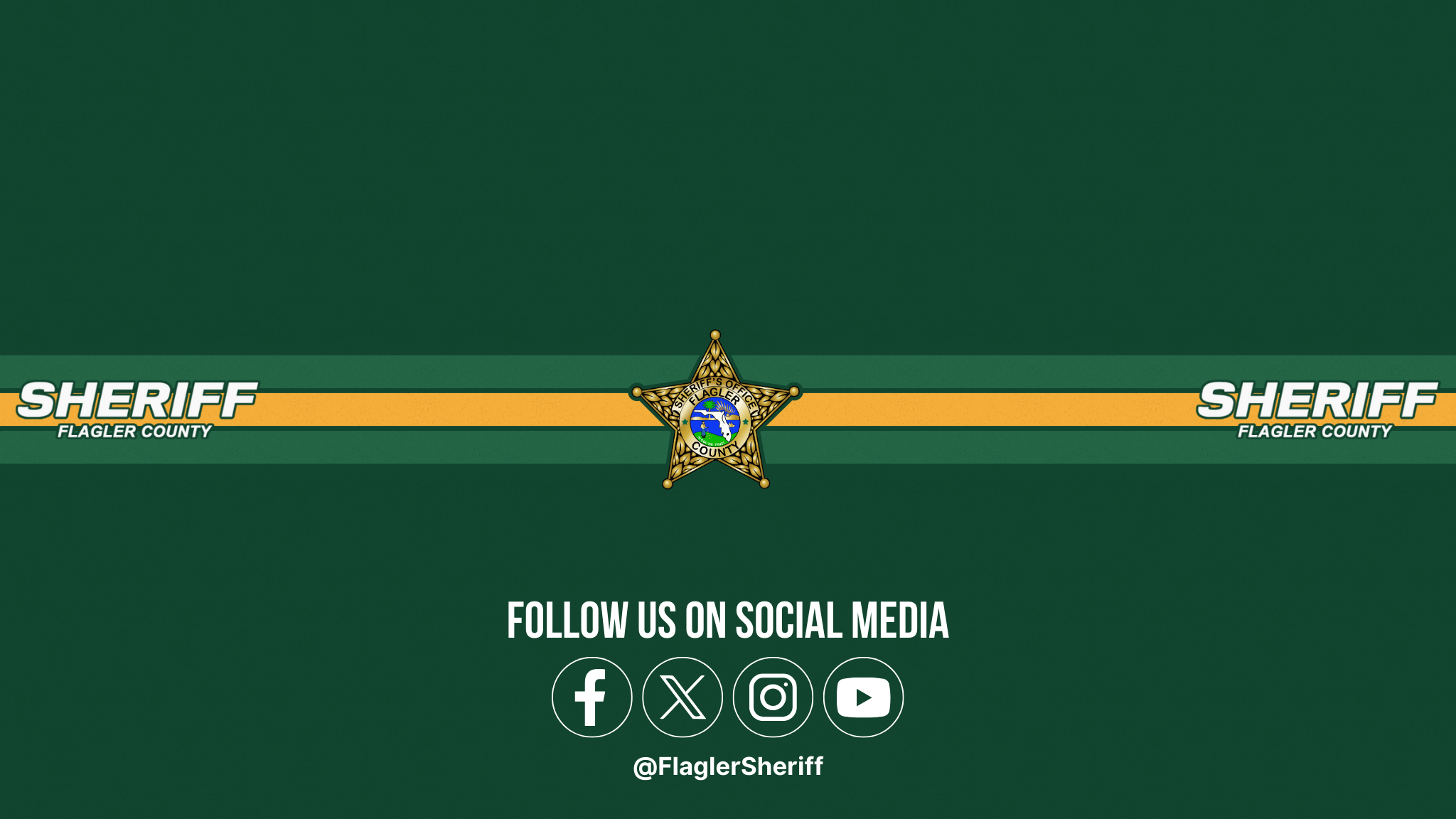 Flagler County Sheriff's Office YouTube banner