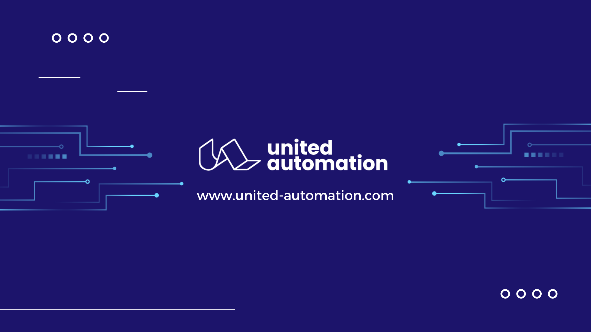 United Automation Ltd YouTube banner